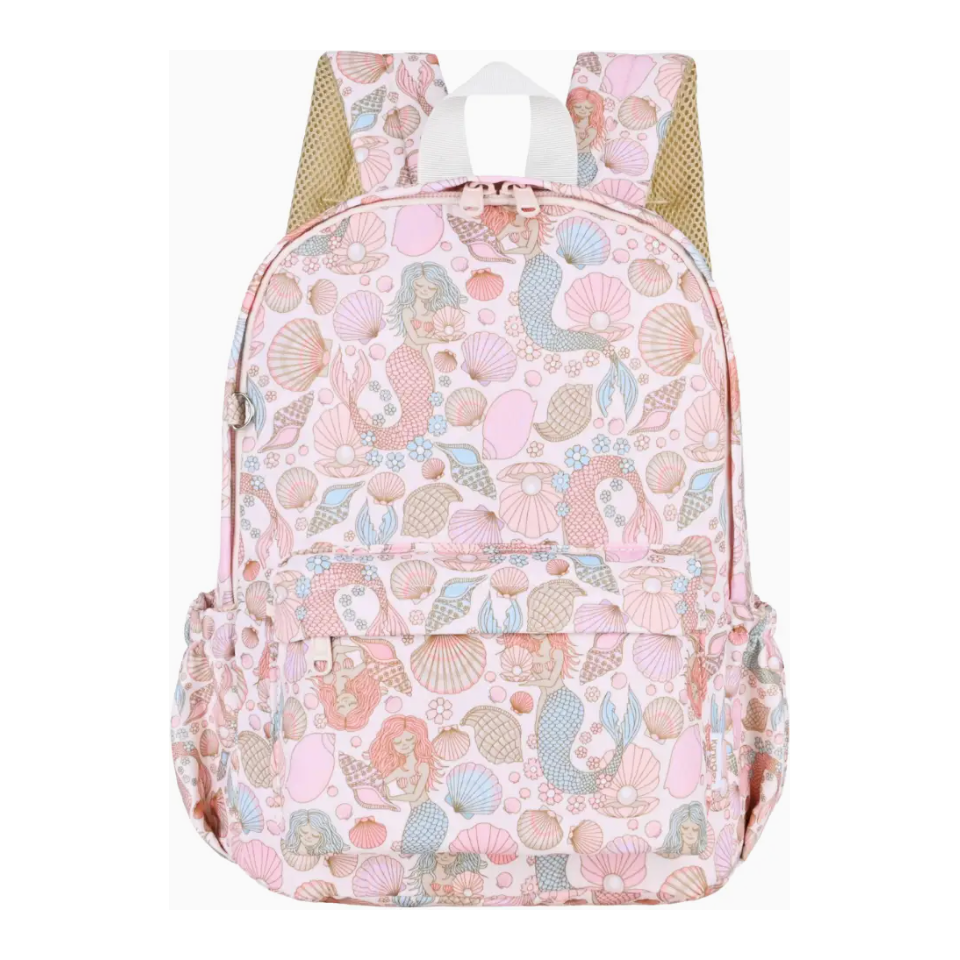 mermaid mini daycare/toddler school backpack