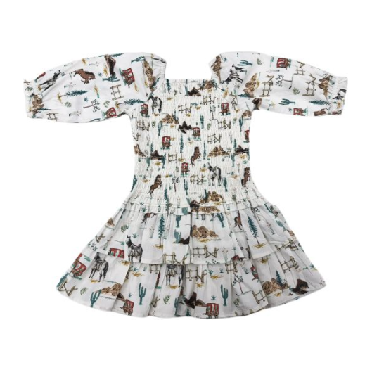 western mirrorball dress