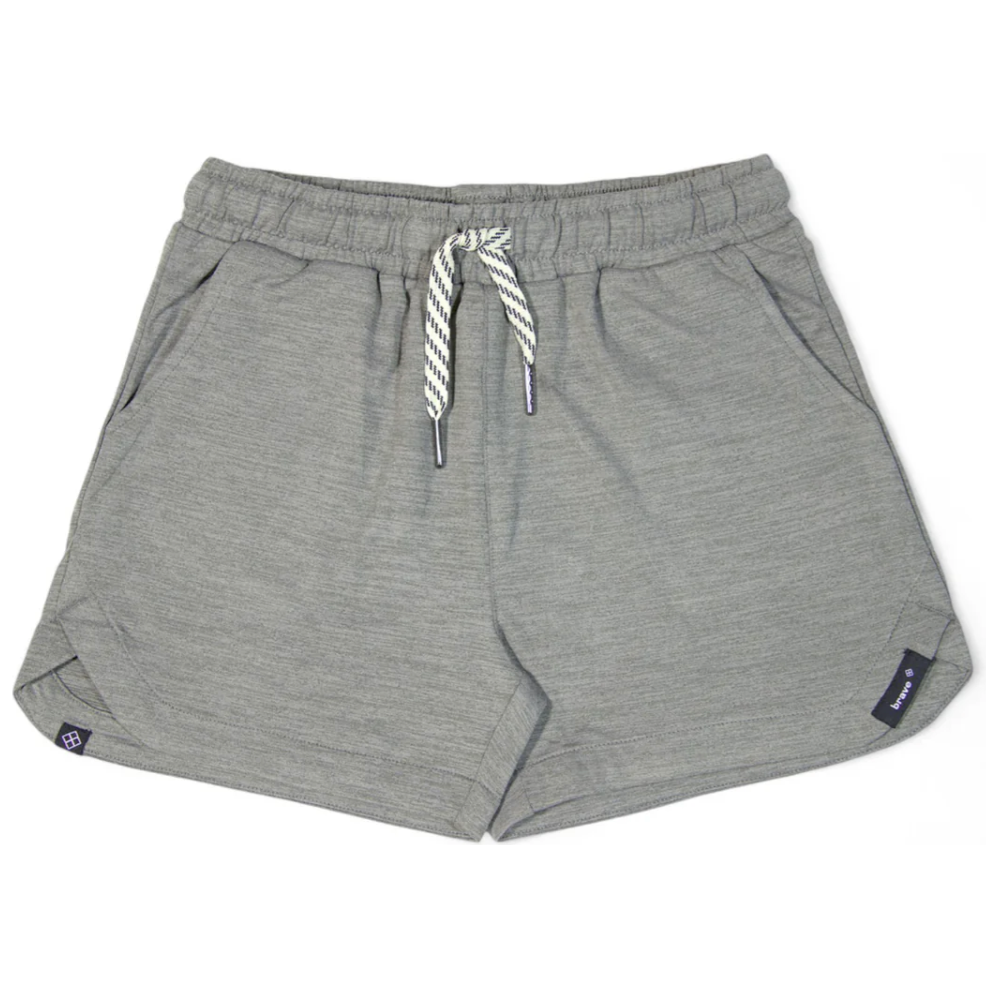 shaker shorts || charcoal
