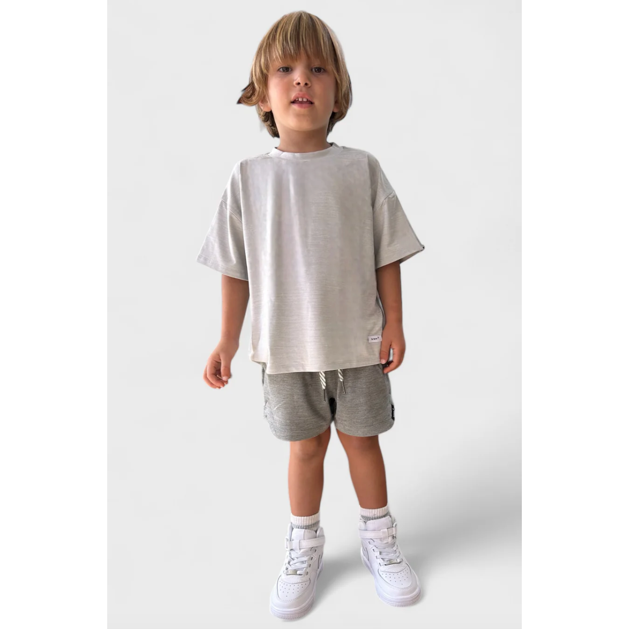 shaker shorts || charcoal