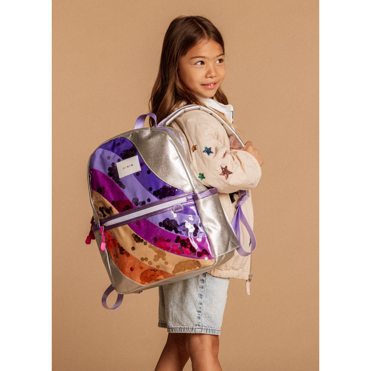 kane kids backpack | sequin wave