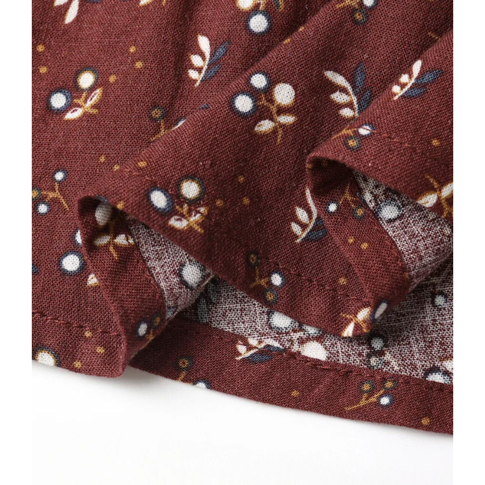 capri dress || harvest berry