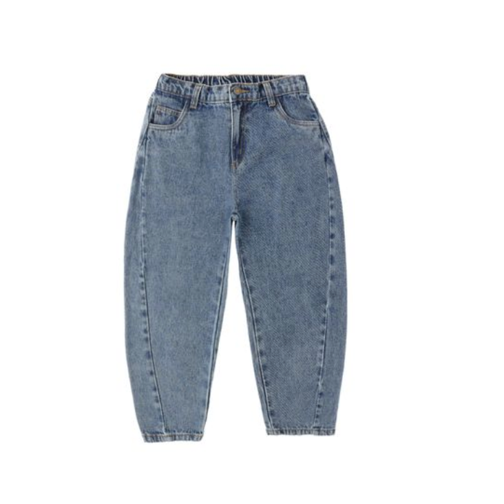 barrel pant | indigo denim