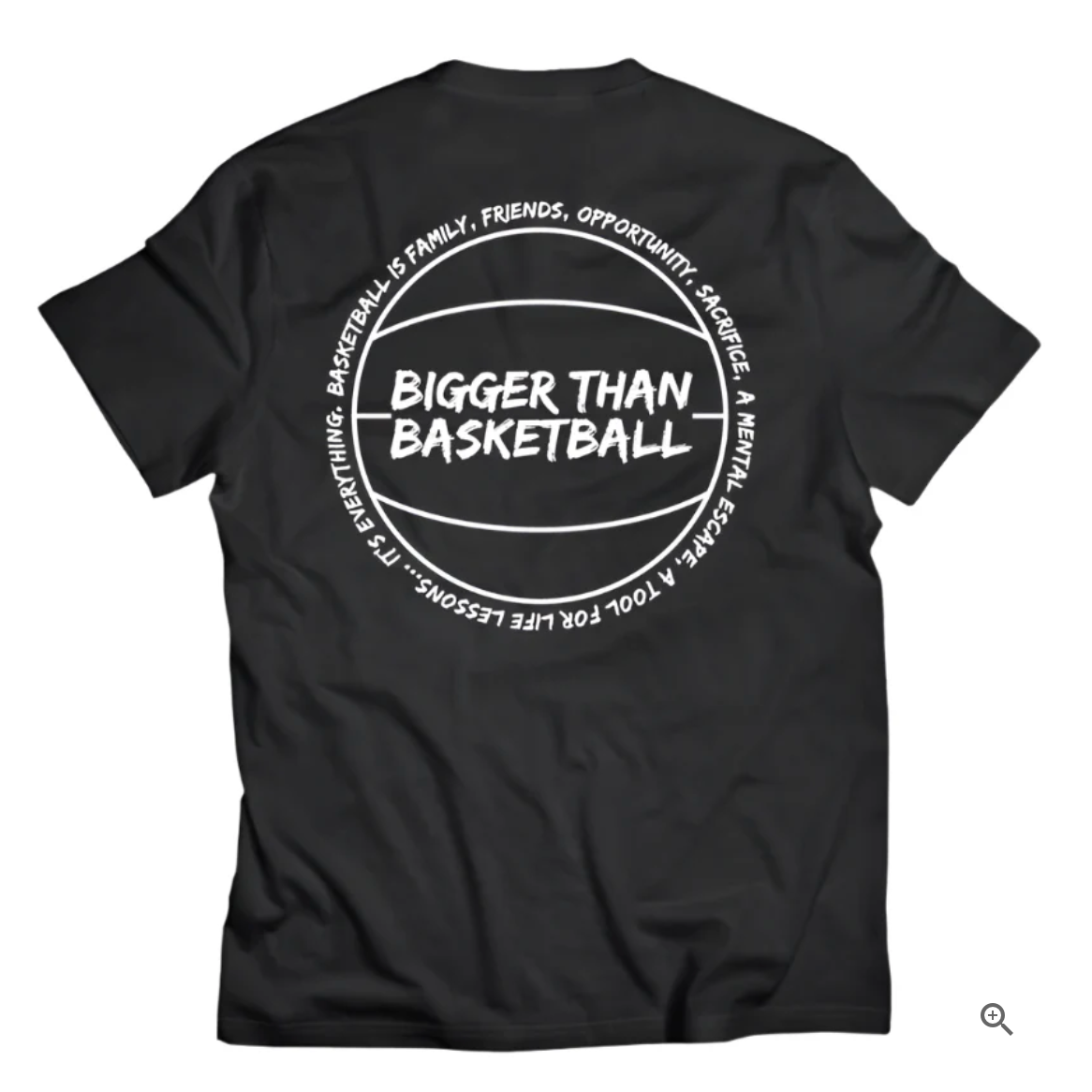 beyond basketball t-shirt | black