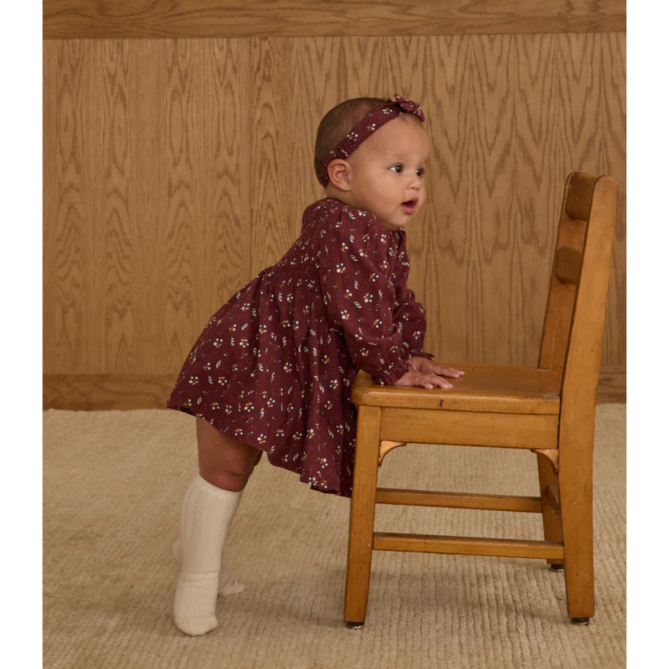 ribbed socks || natural, navy