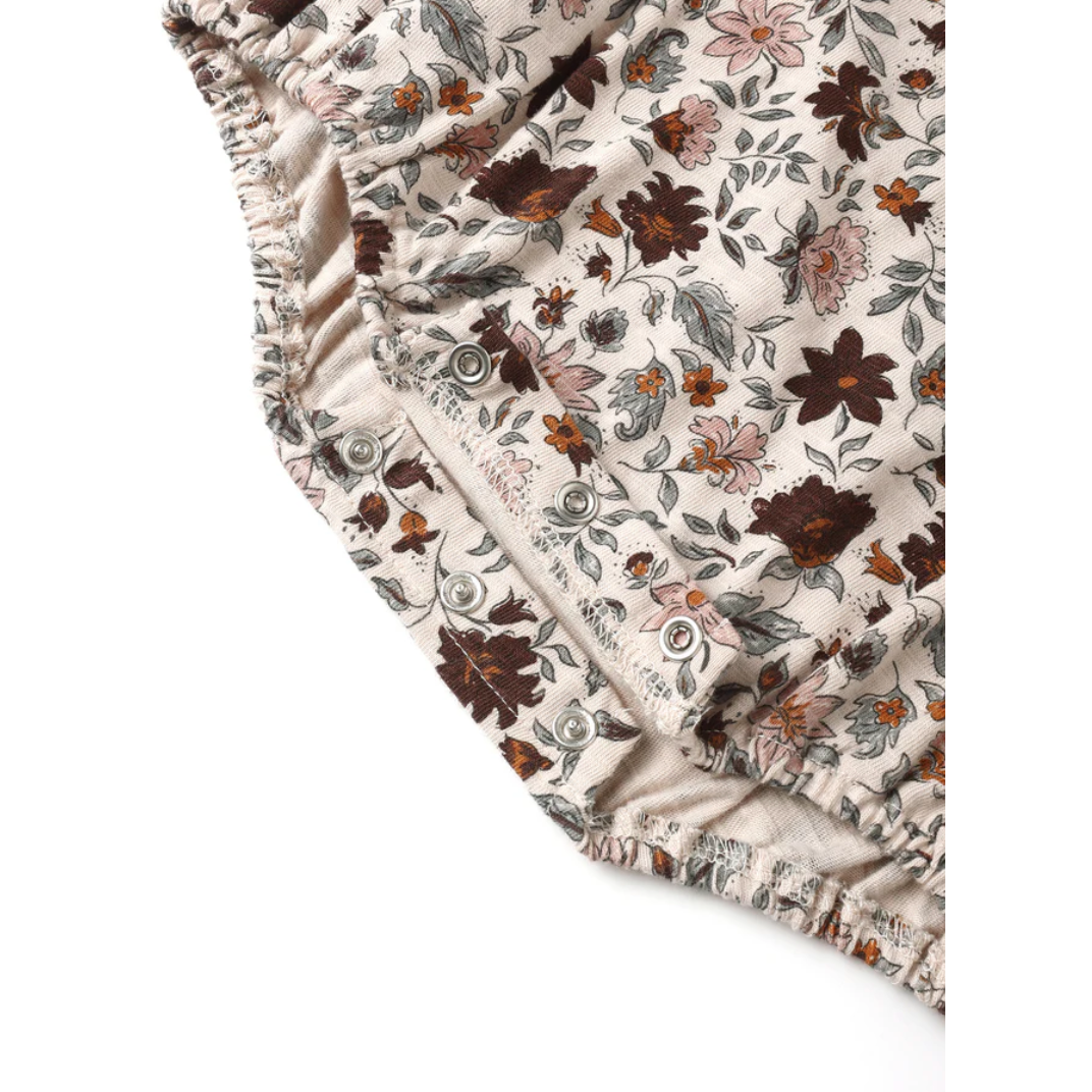 crewneck romper | posy