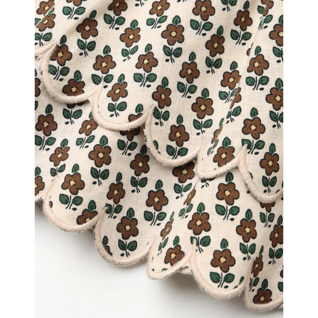 rose mini skirt || harvest floral