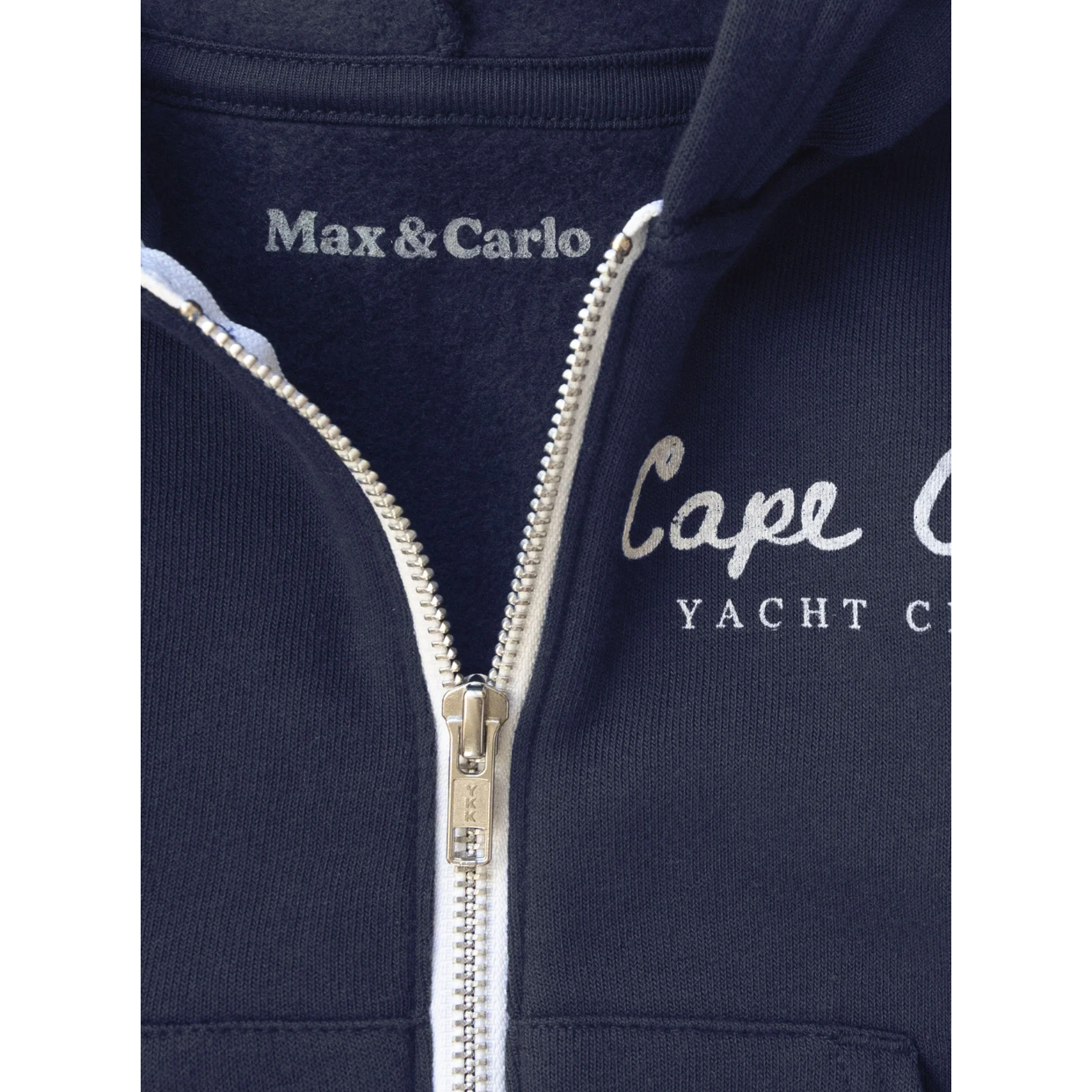 cape cod yacht club zip up sweatshirt