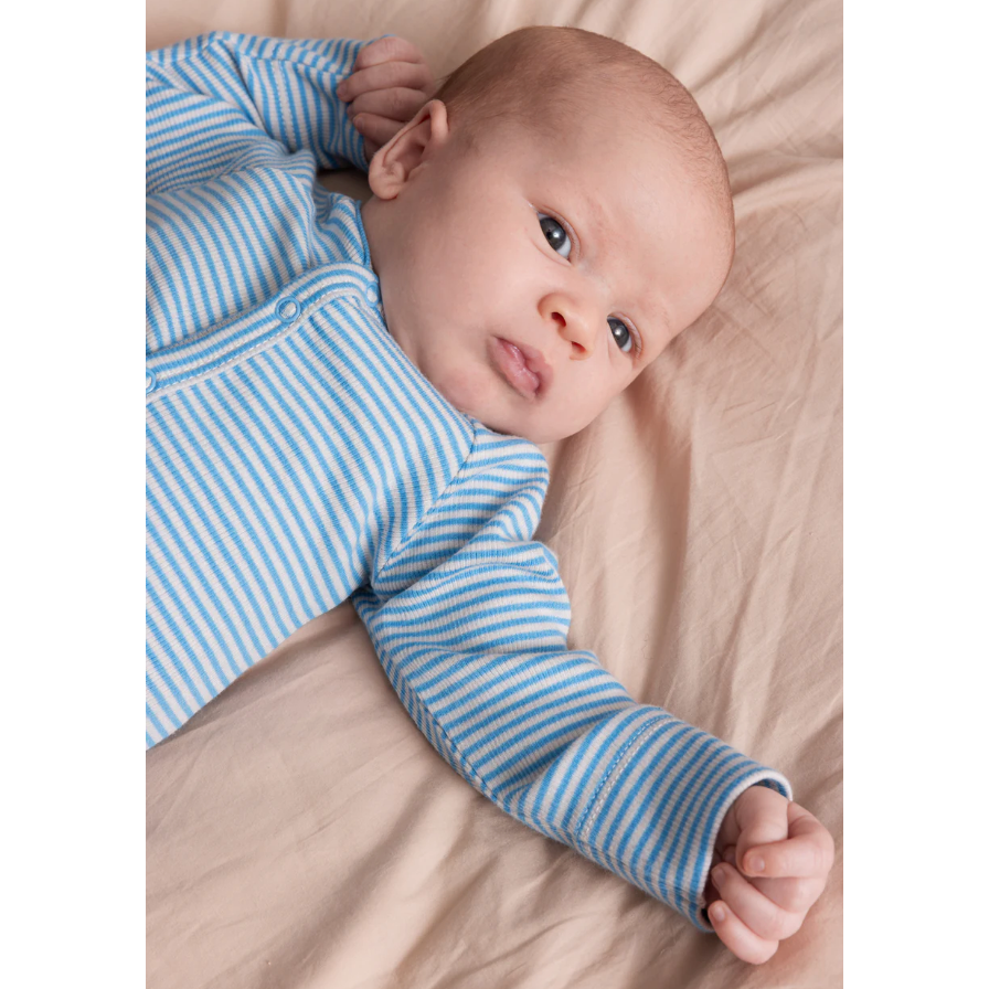 bruno, bodystocking - blue stripe