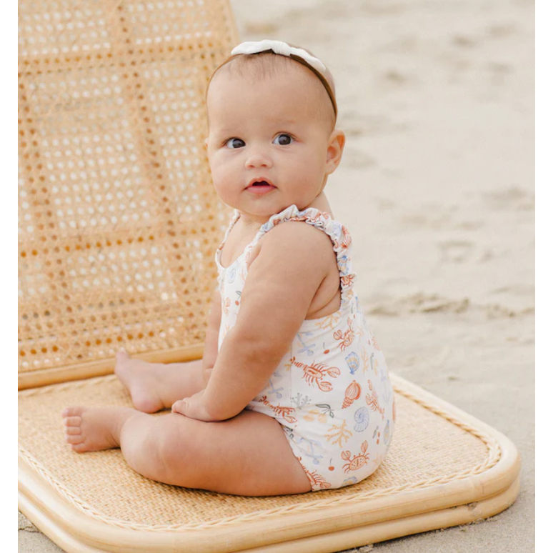 scrunch one-piece || nautical
