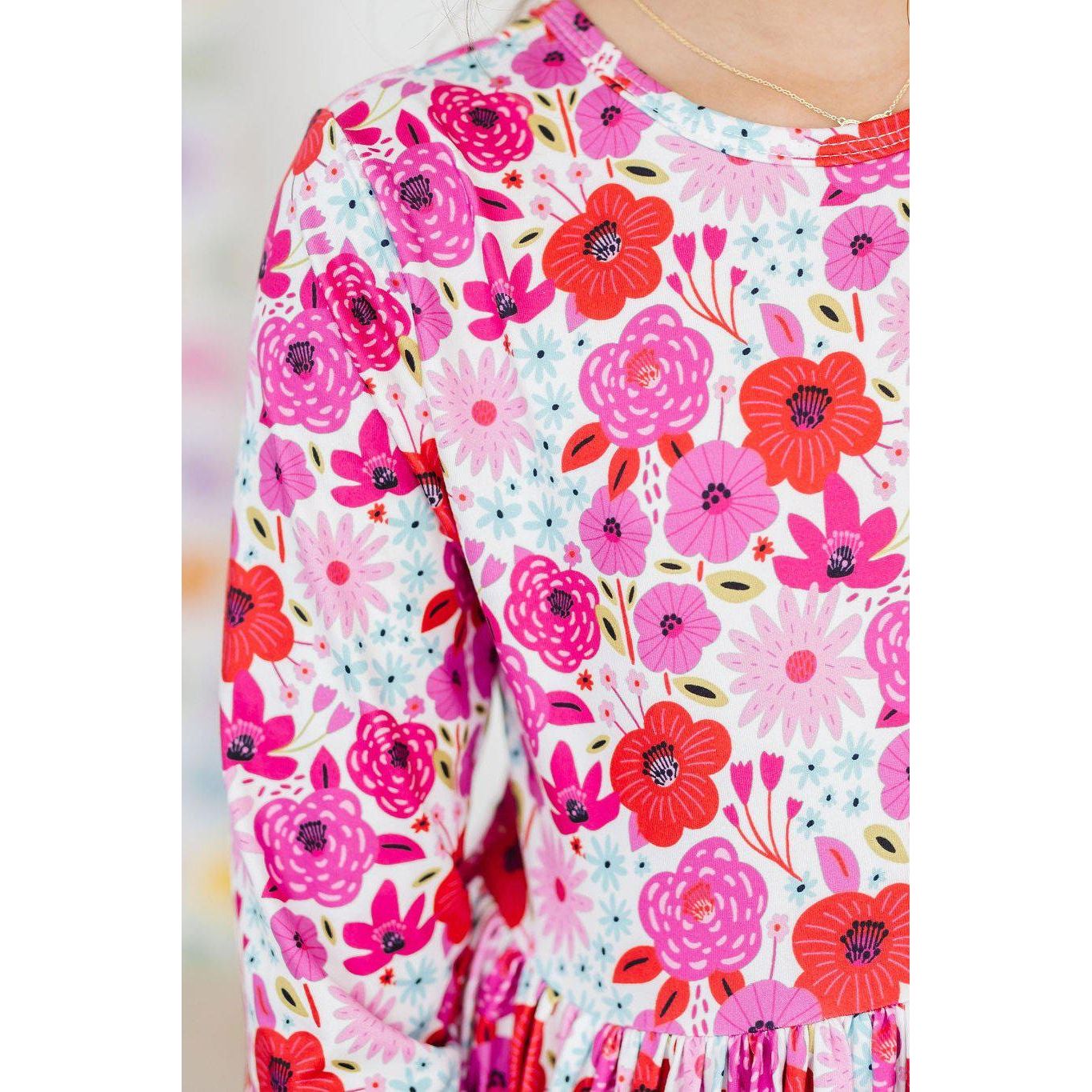 Secret Garden 3/4 Pocket Twirl Dress