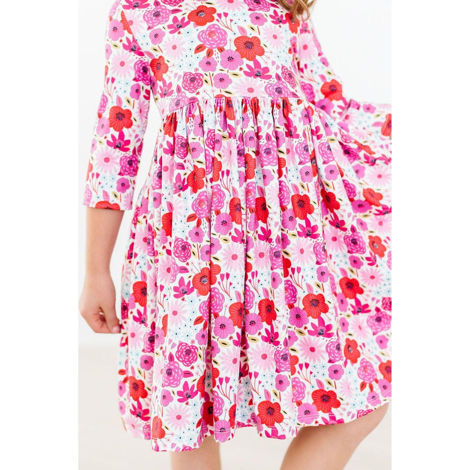 Secret Garden 3/4 Pocket Twirl Dress