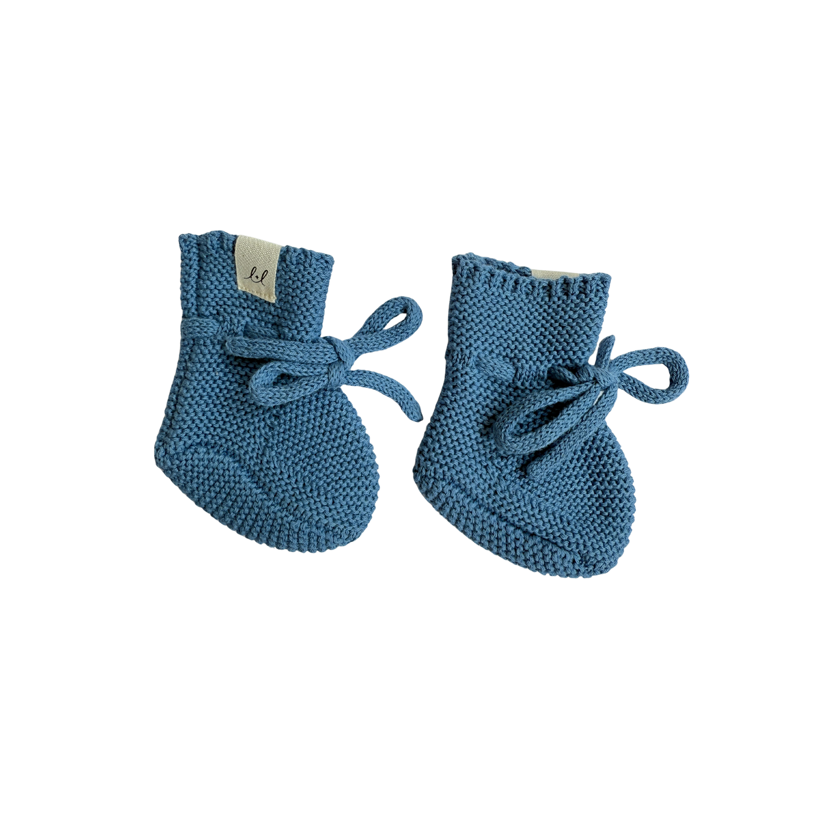 Sock Booties - Denim Blue