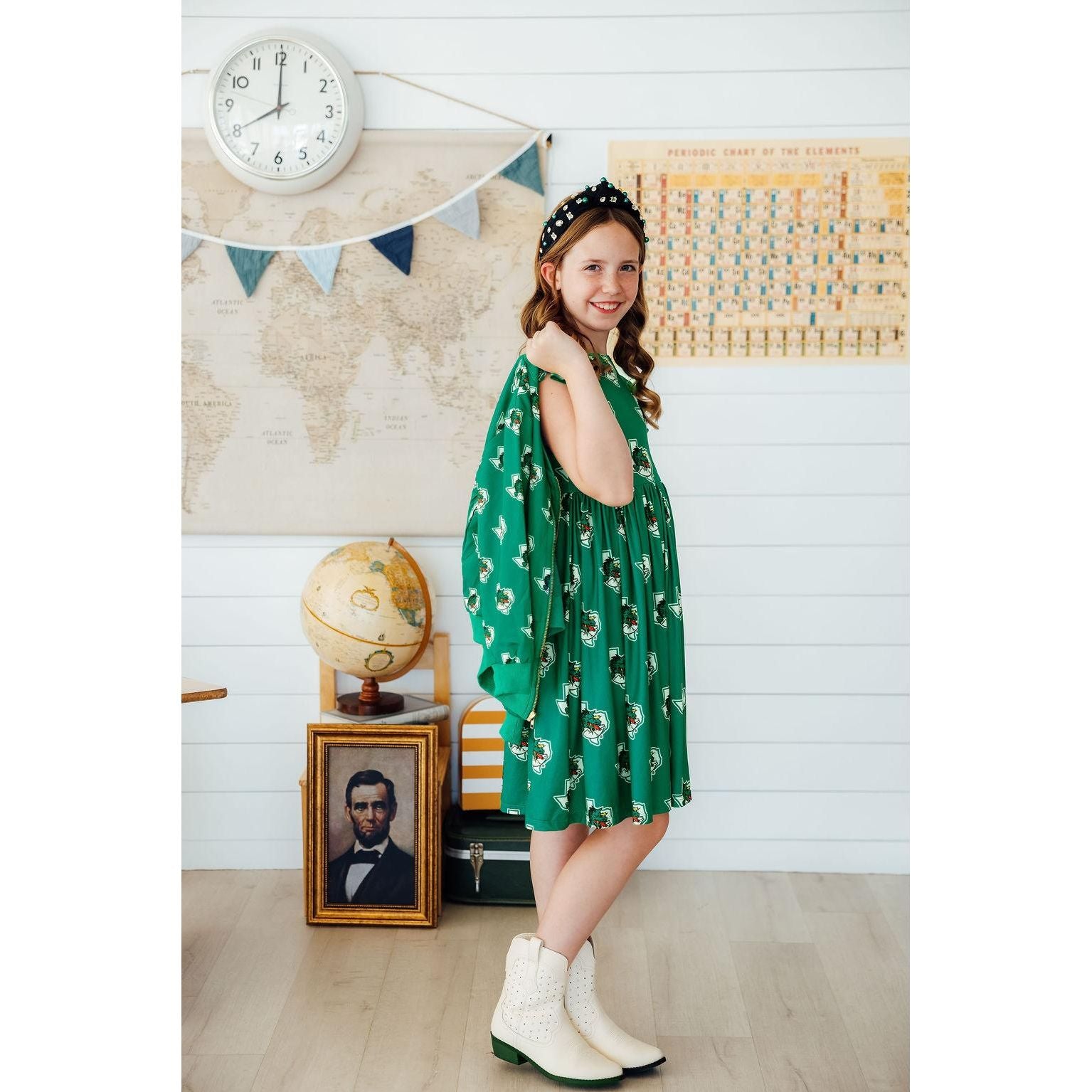 Southlake Carroll Dragons Flutter Twirl Dress