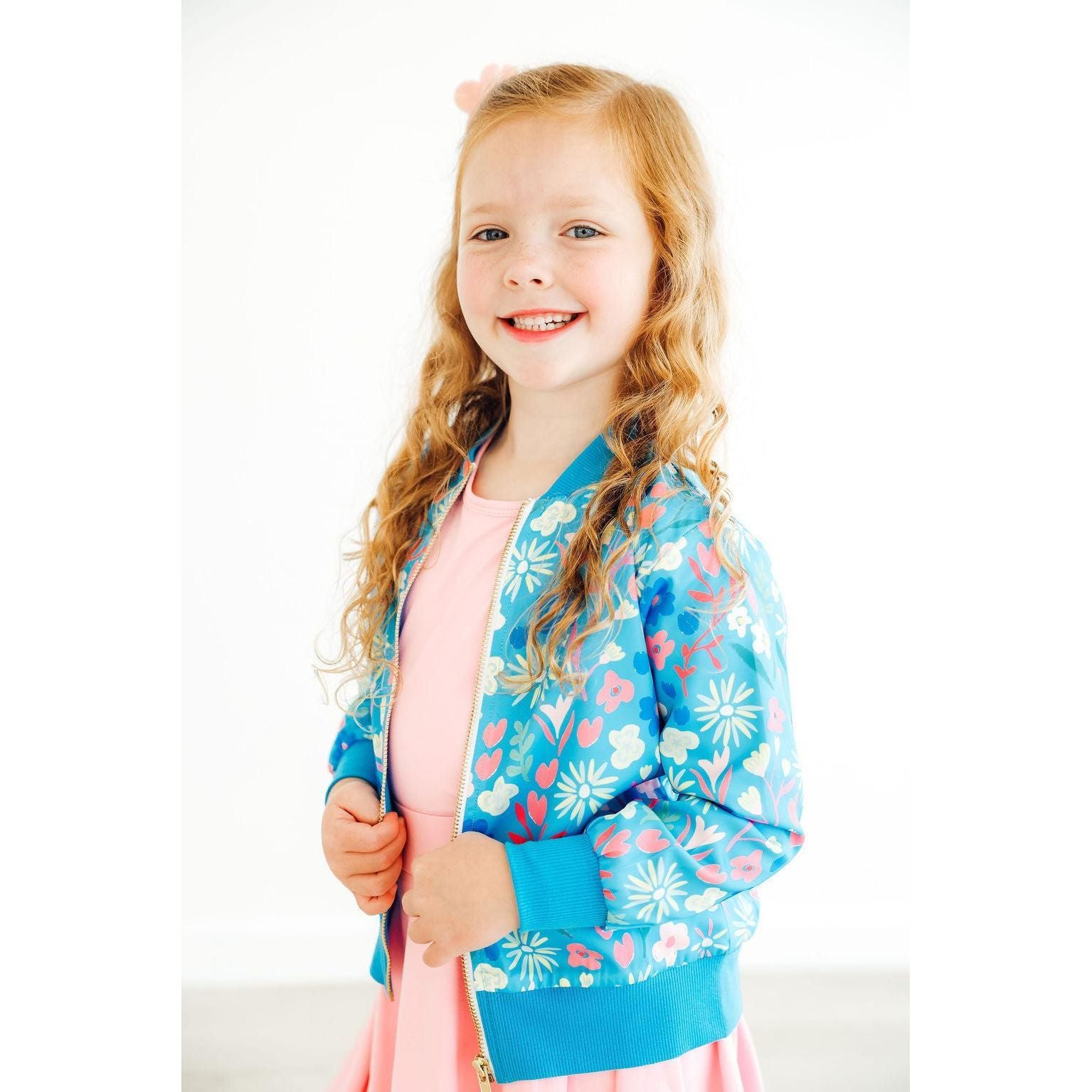 Springtime Splendor Satin Jacket