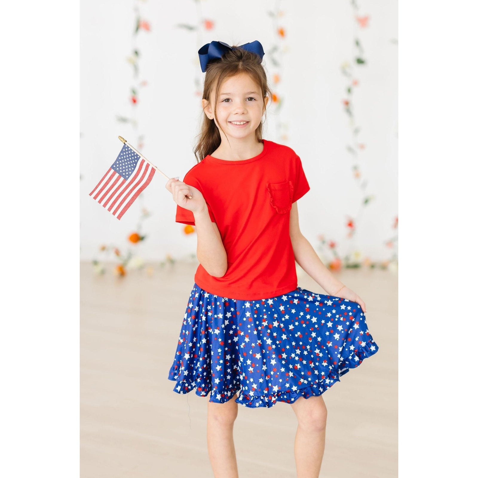 Star Bright Ruffle Twirl Skort