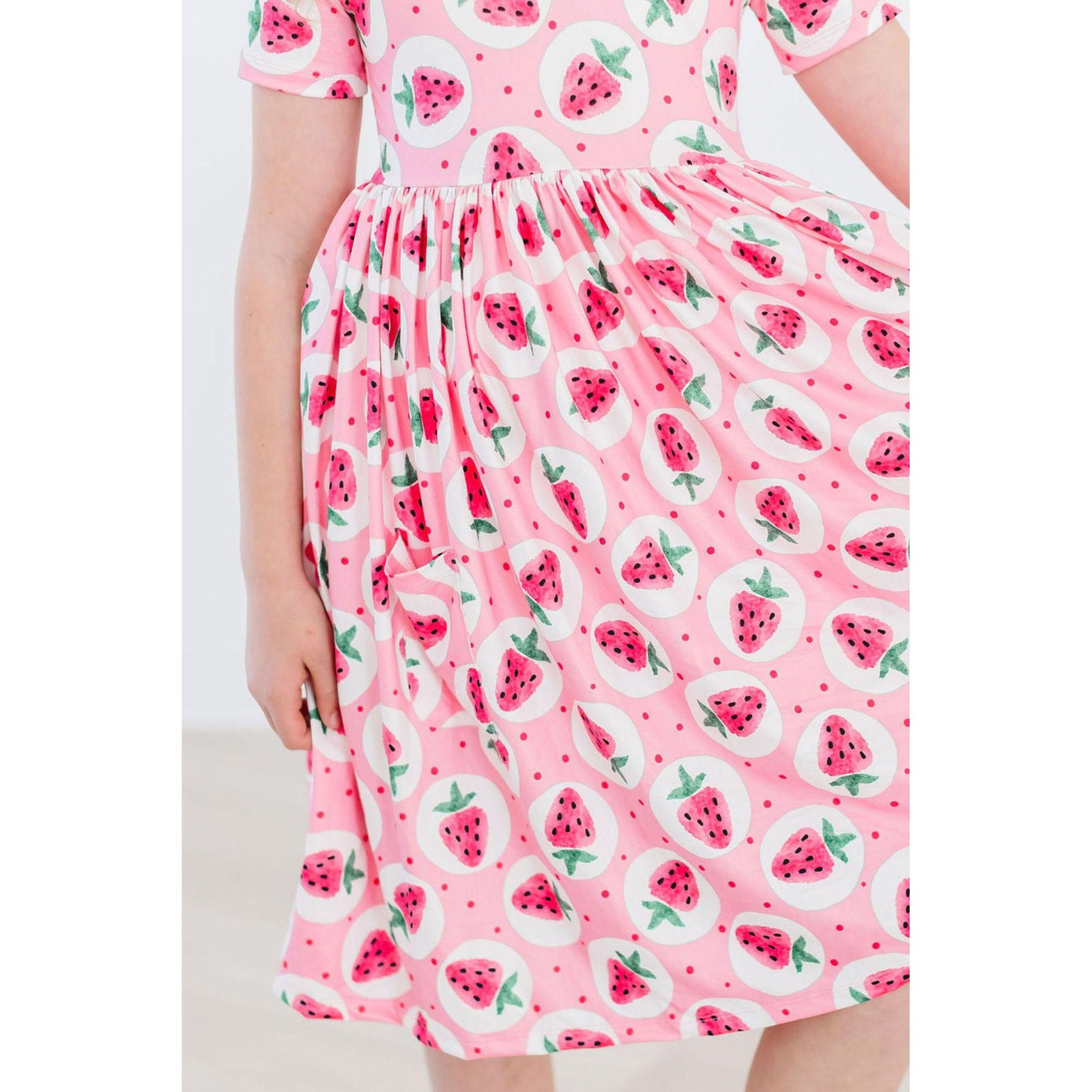 Strawberry Fields S/S Pocket Twirl Dress