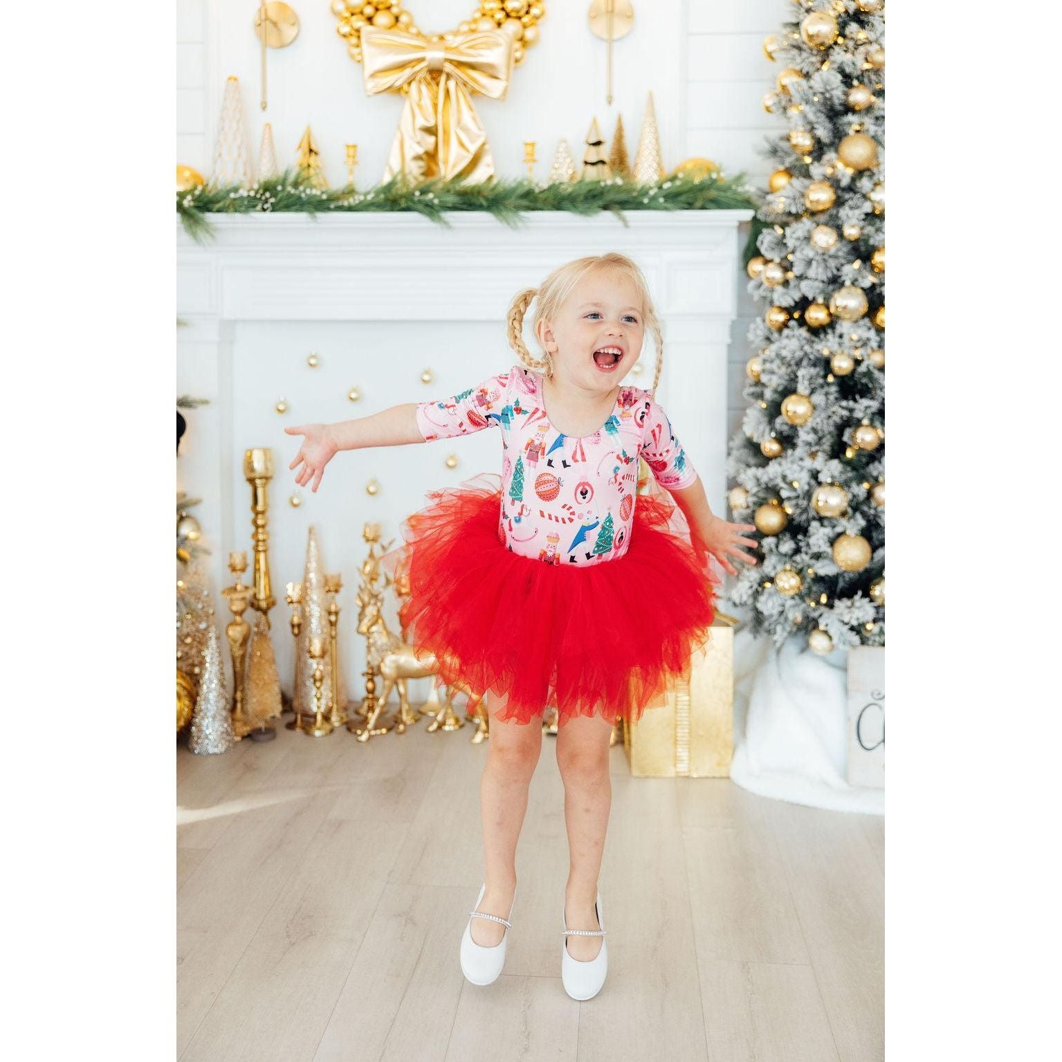 Sugarplum Fairy 3/4 Tutu Leotard