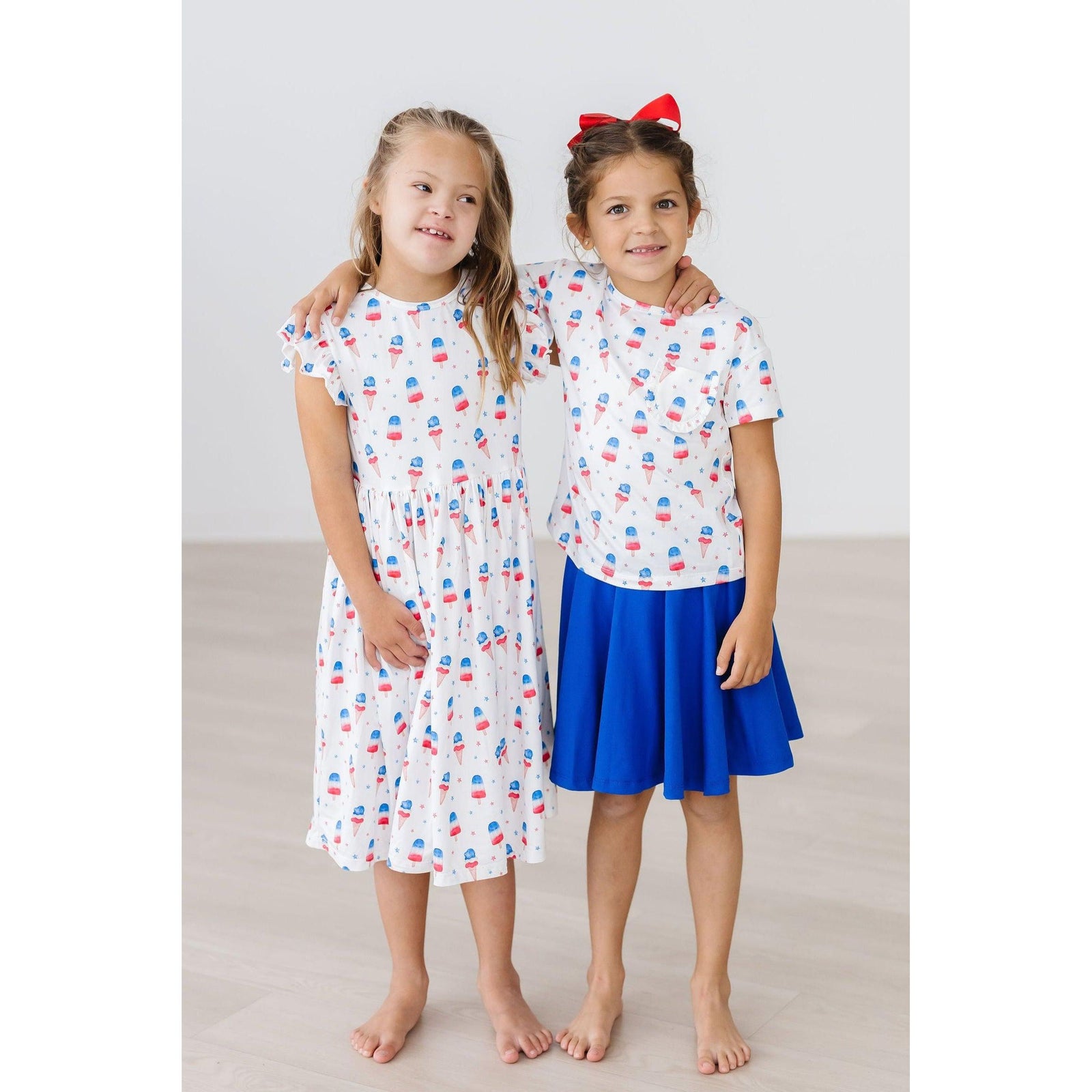 Summer Sweets Ruffle Pocket Tee