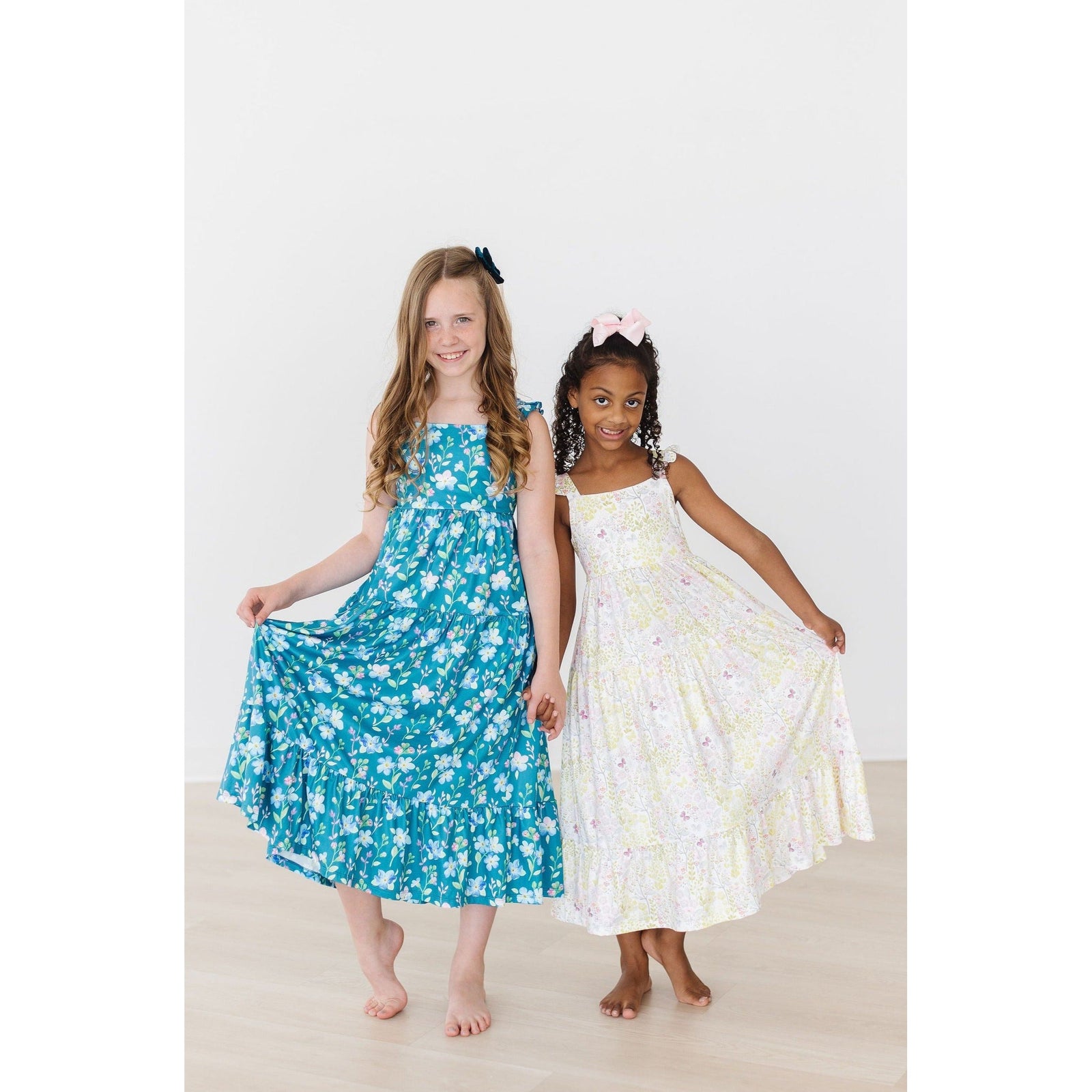 Sunny Days Ruffle Maxi Dress