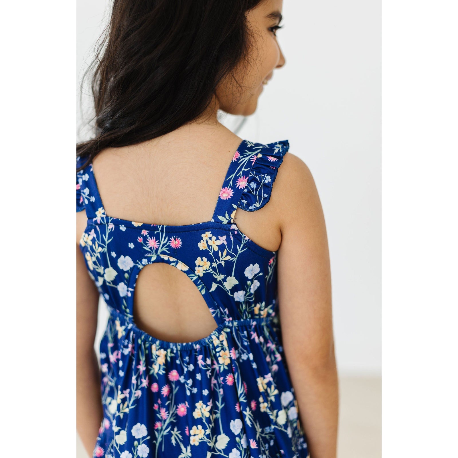Sunny Meadow Ruffle Maxi Dress
