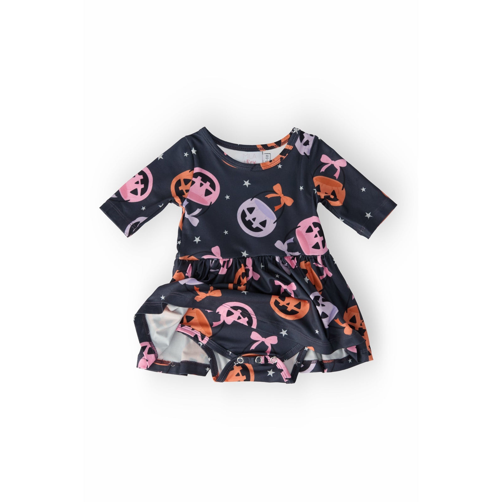 Sweet Tooth 3/4 Sleeve Twirl Bodysuit
