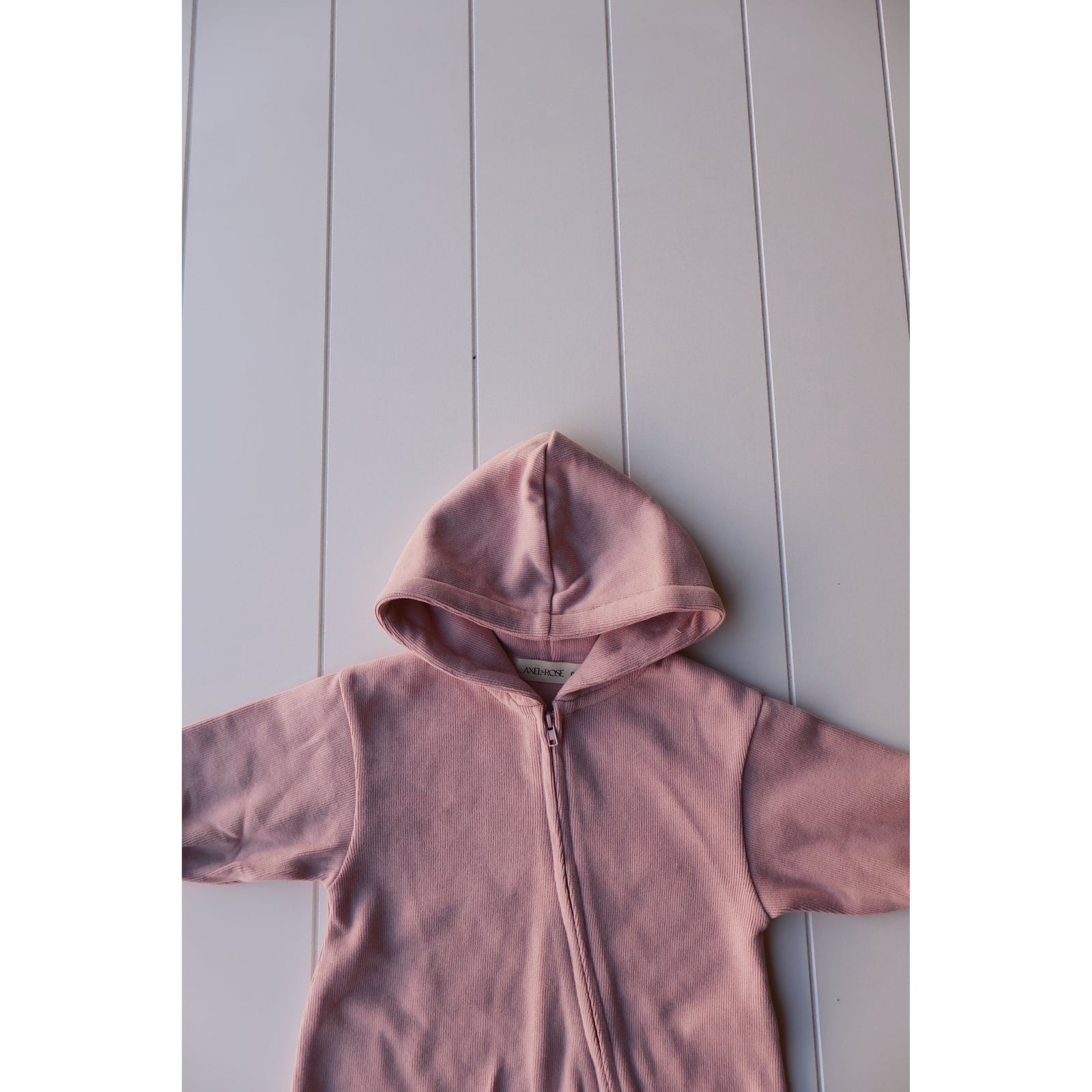 Zip Up Hooded Jumpsuit
