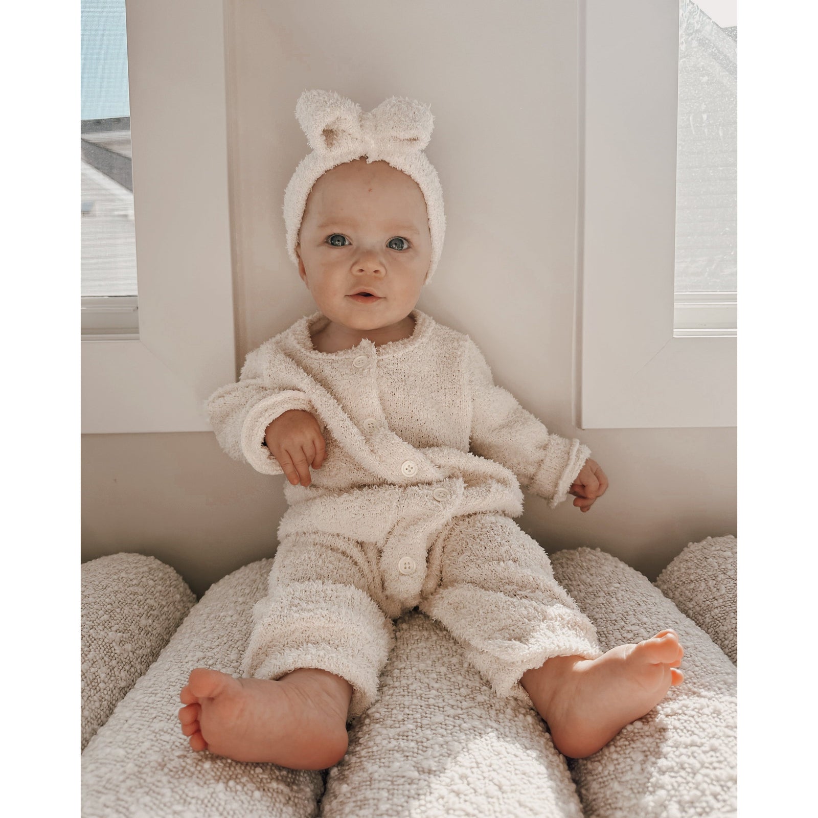 Luna + Luca Cozy Teddy Pocket Jumpsuit