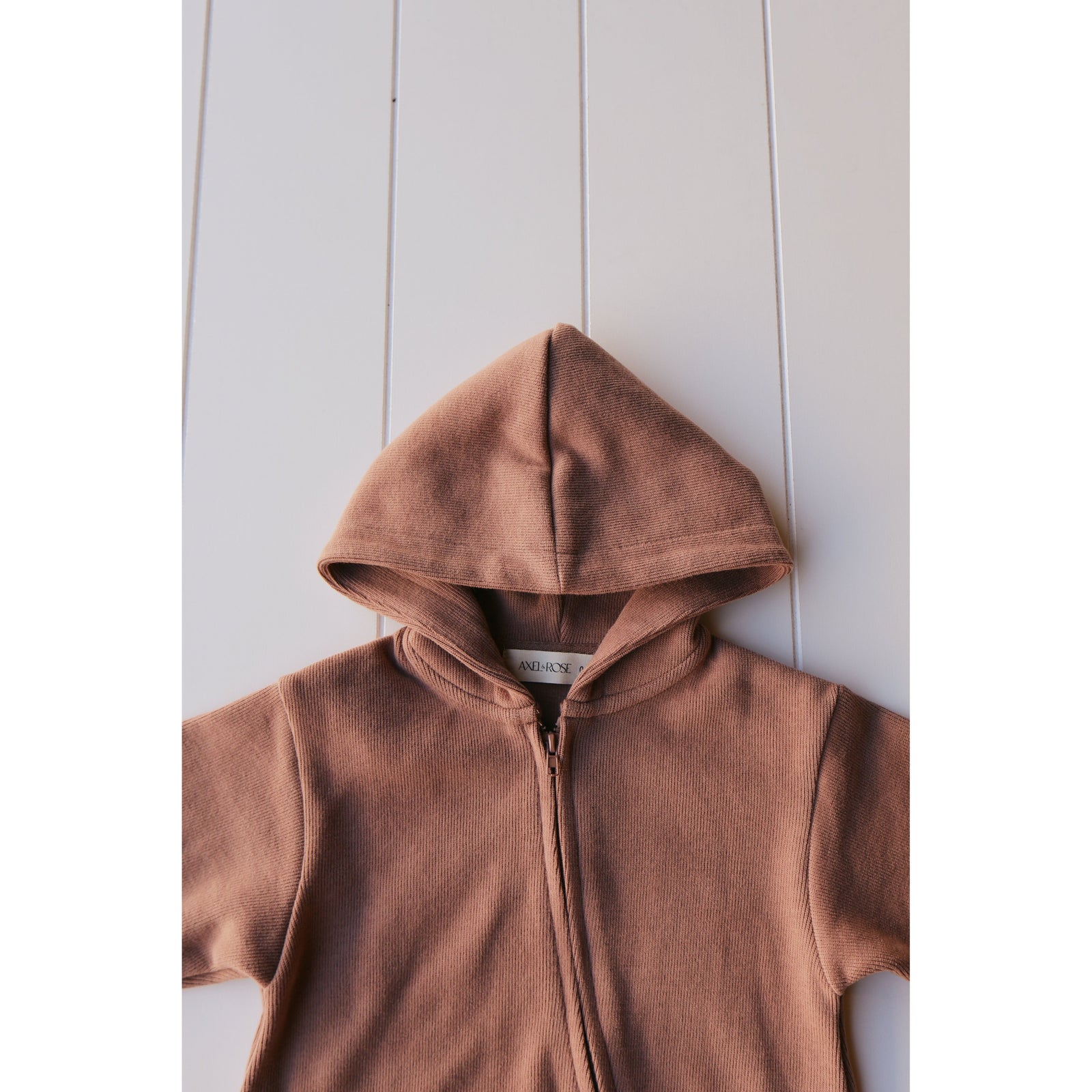 Zip Up Hooded Jumpsuit