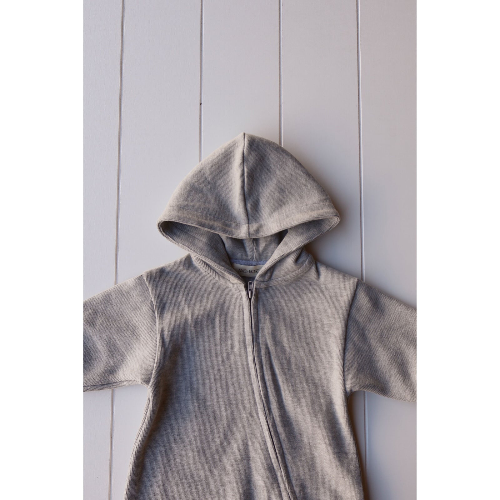Zip Up Hooded Jumpsuit