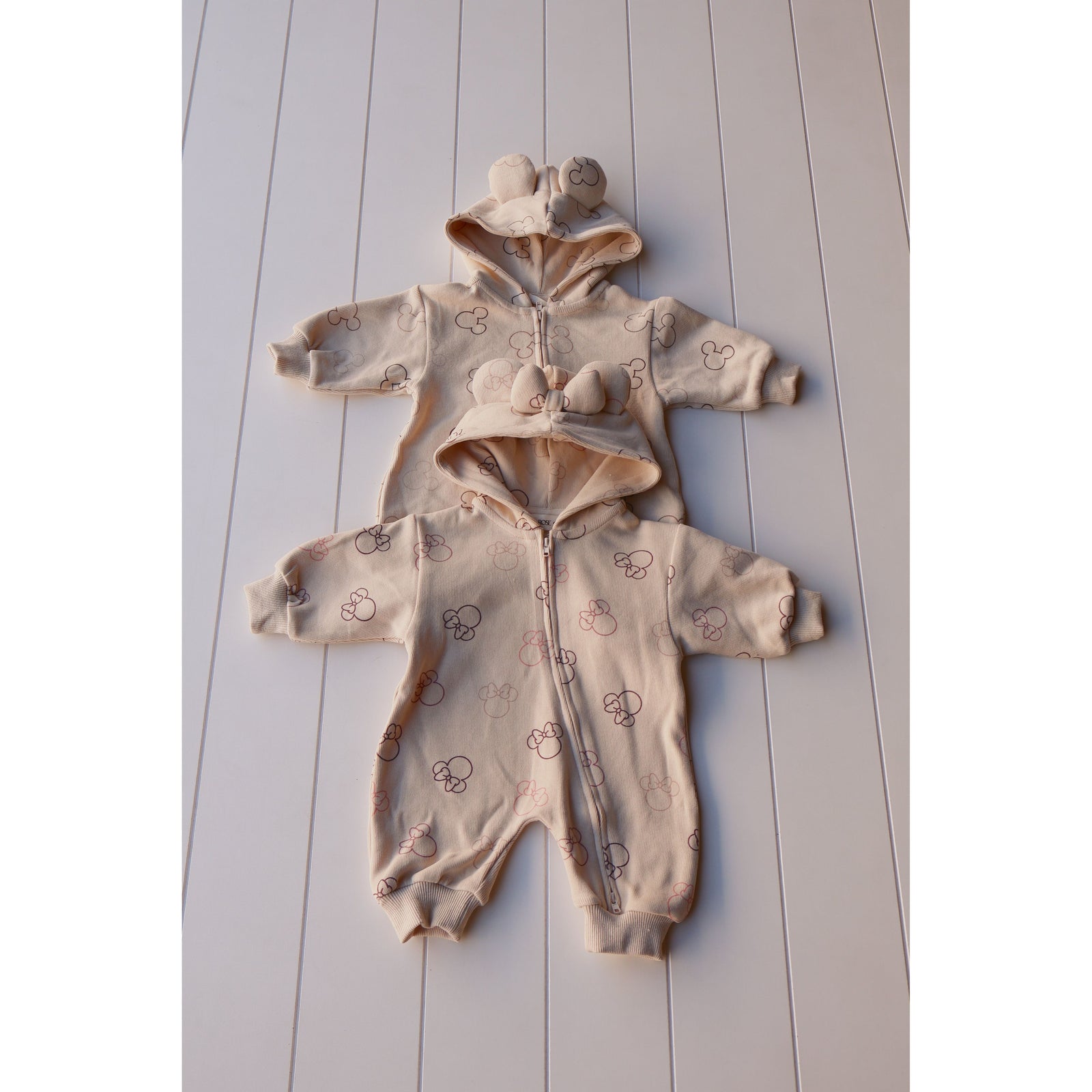 Printed Zip Hooded Jumpsuit