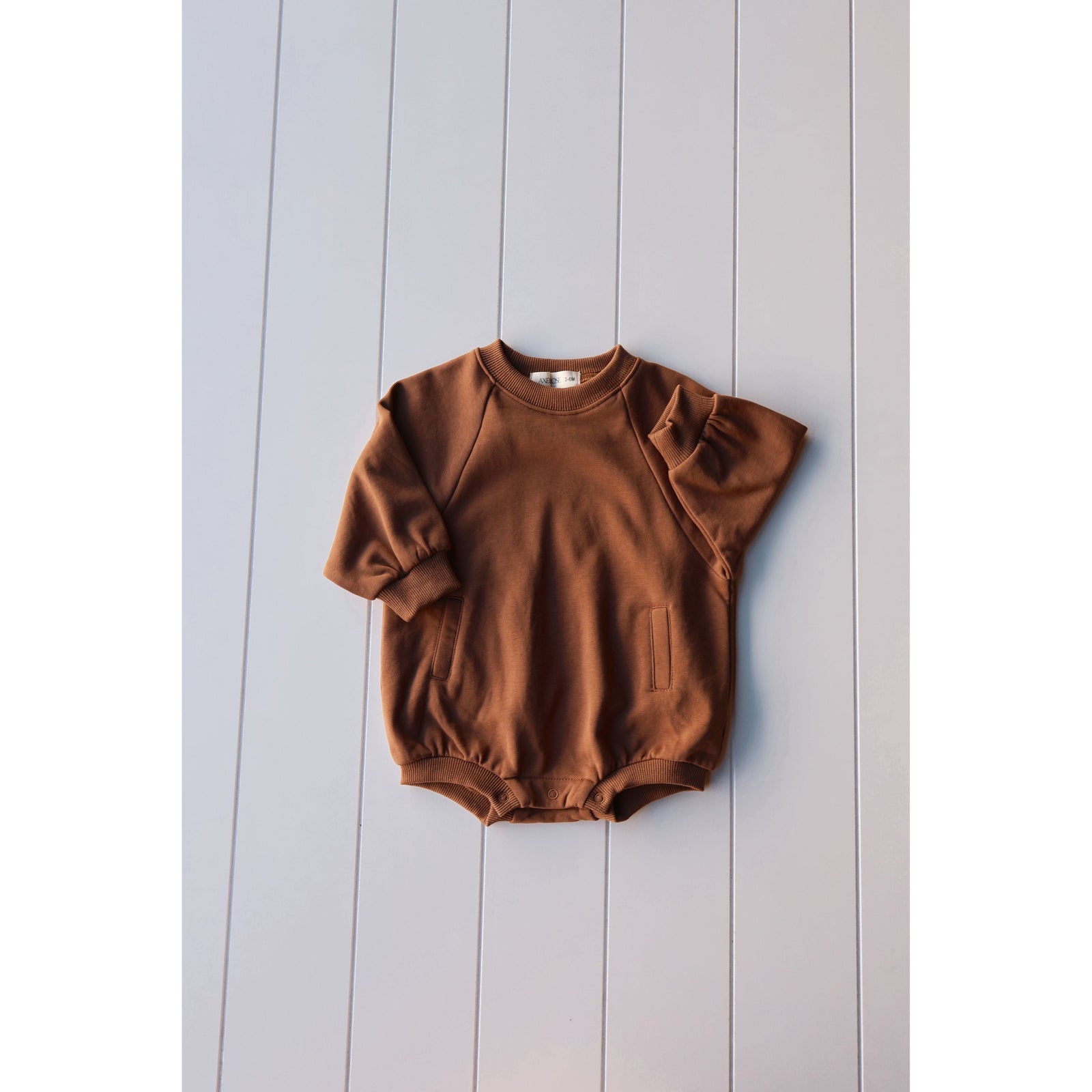 Neutral Sweatshirt Onesie