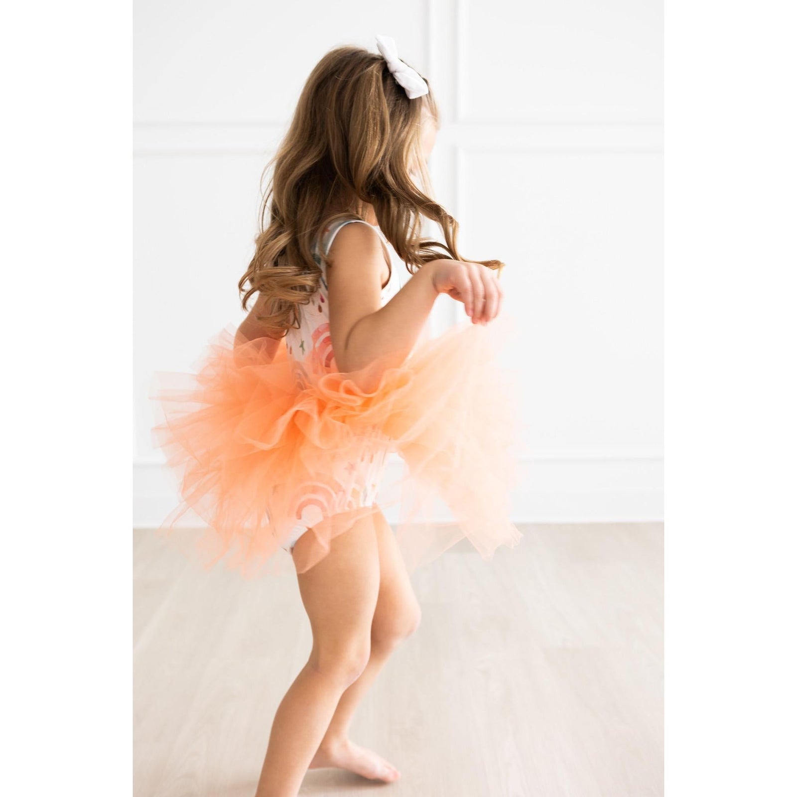 Tonal Rainbow Tank Tutu Leotard