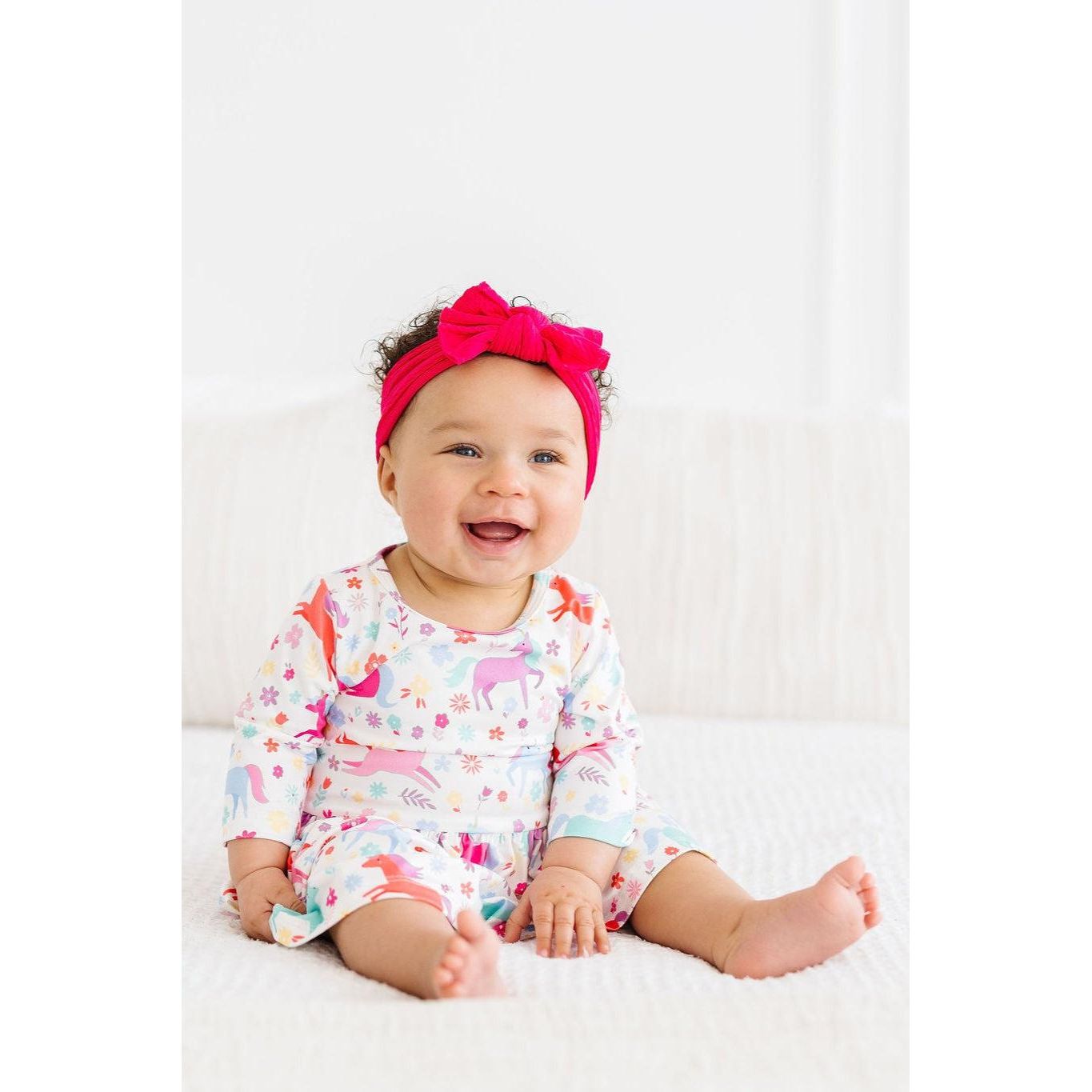 Unicorn Wish 3/4 Sleeve Twirl Bodysuit