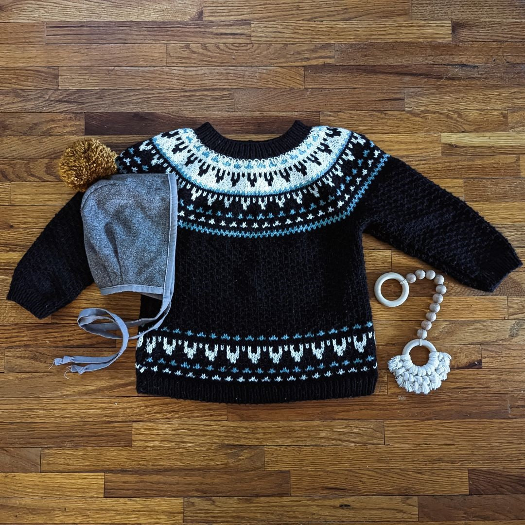 Unisex Nordic-Inspired Pullover