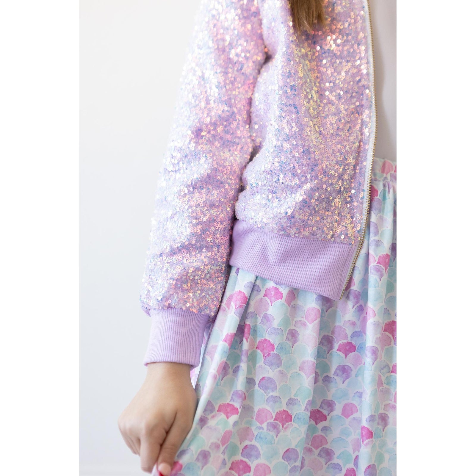 Lavender Sequin Jacket