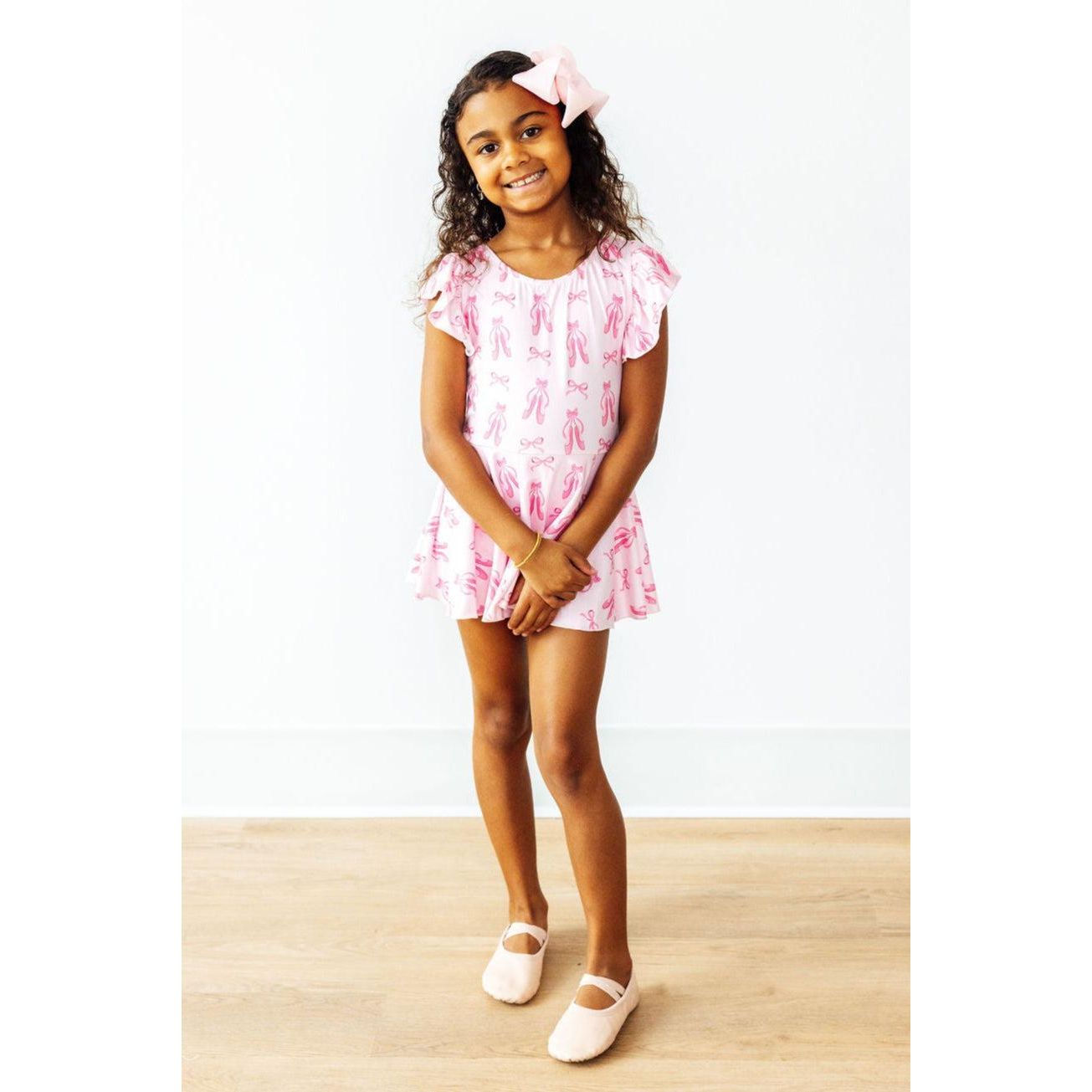 Twirling en Pointe S/S Twirl Leotard
