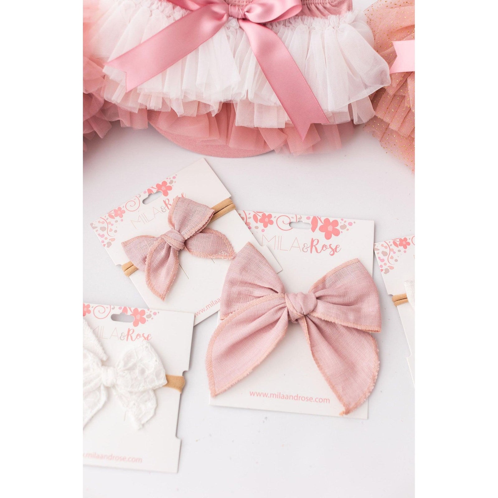 Vintage Pink Ombre Ruffle Tutu Bloomer