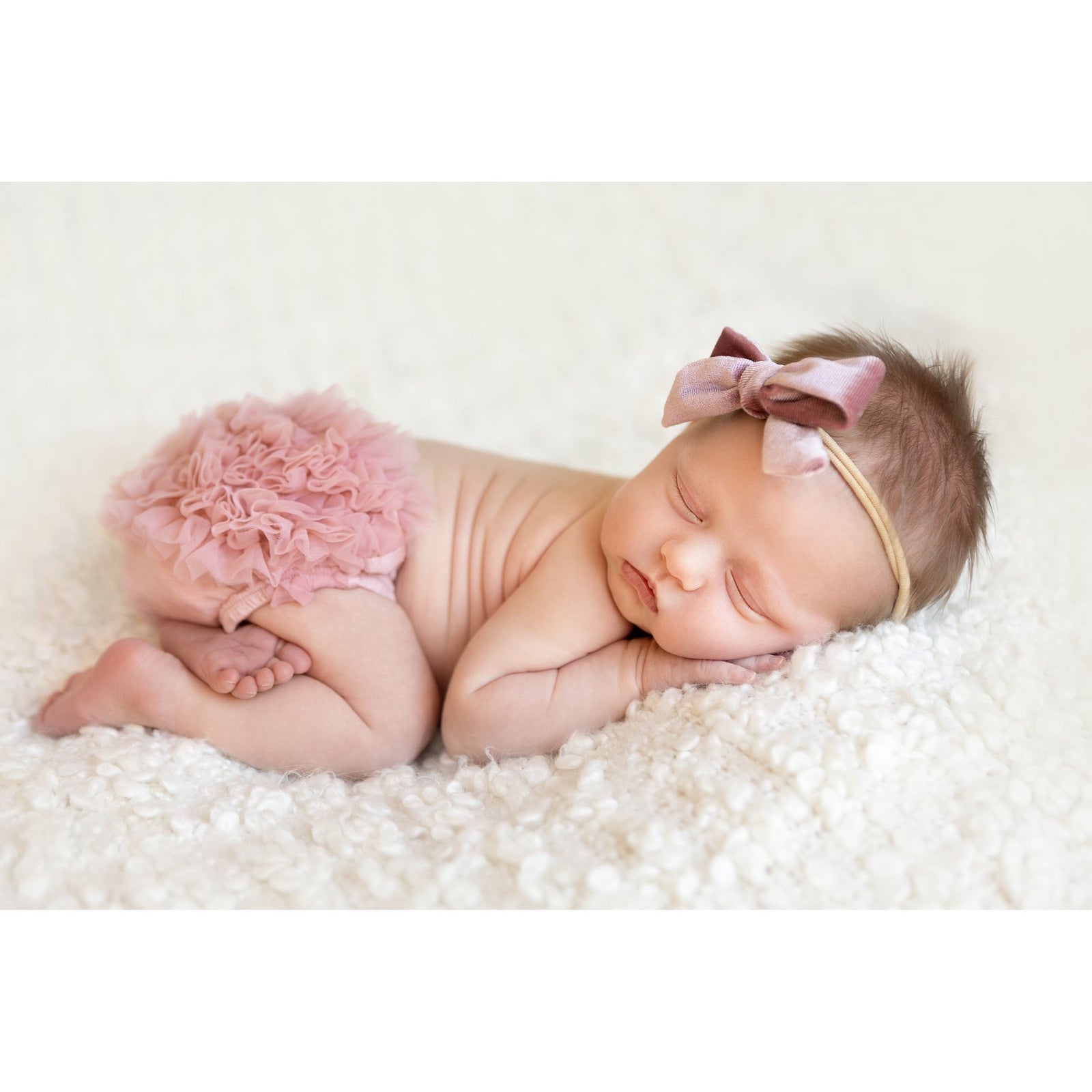 Vintage Pink Ruffle Bum Bloomer