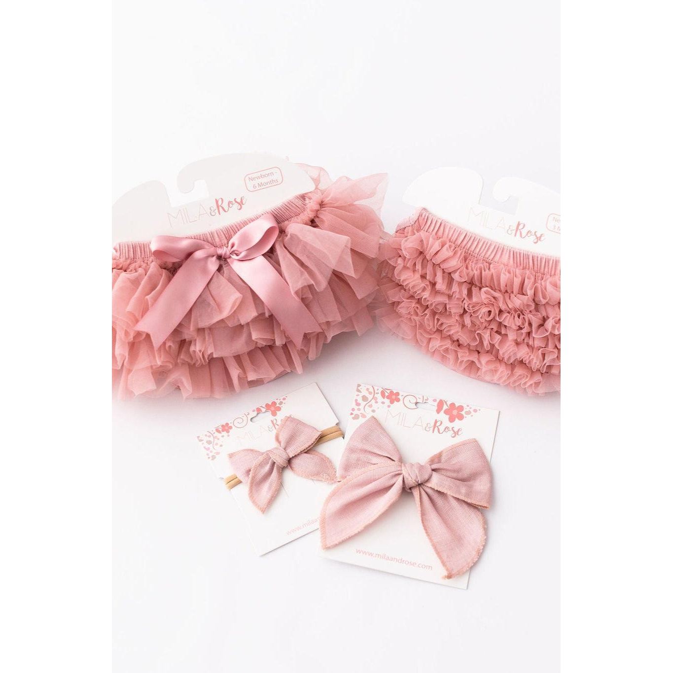 Vintage Pink Ruffle Tutu Bloomer