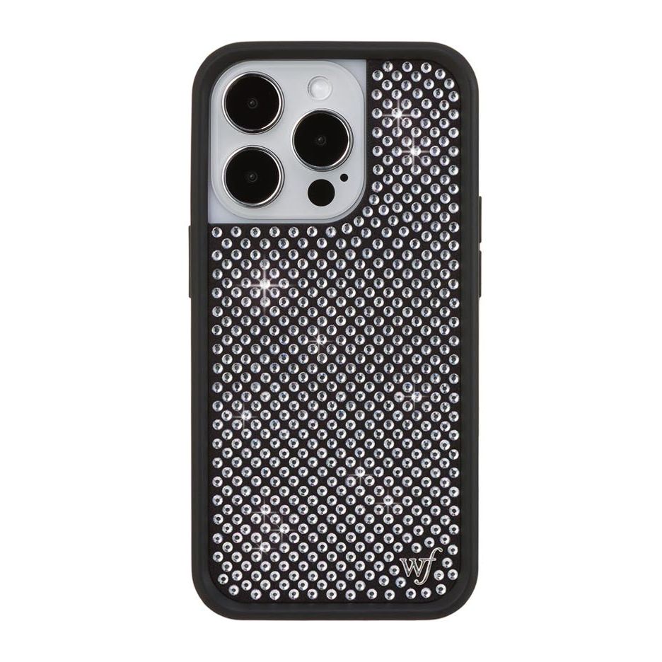 Rhinestone iPhone Case | White