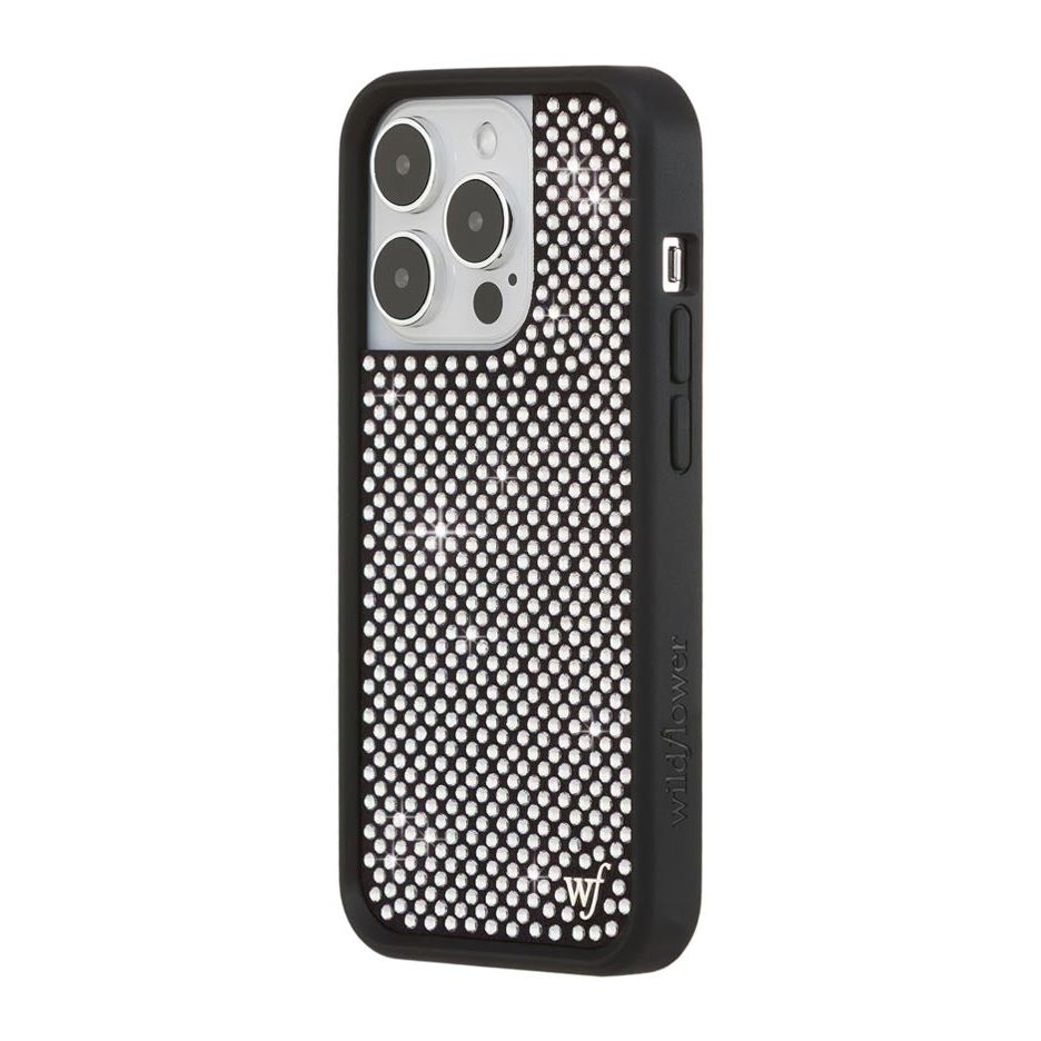 Rhinestone iPhone Case | White