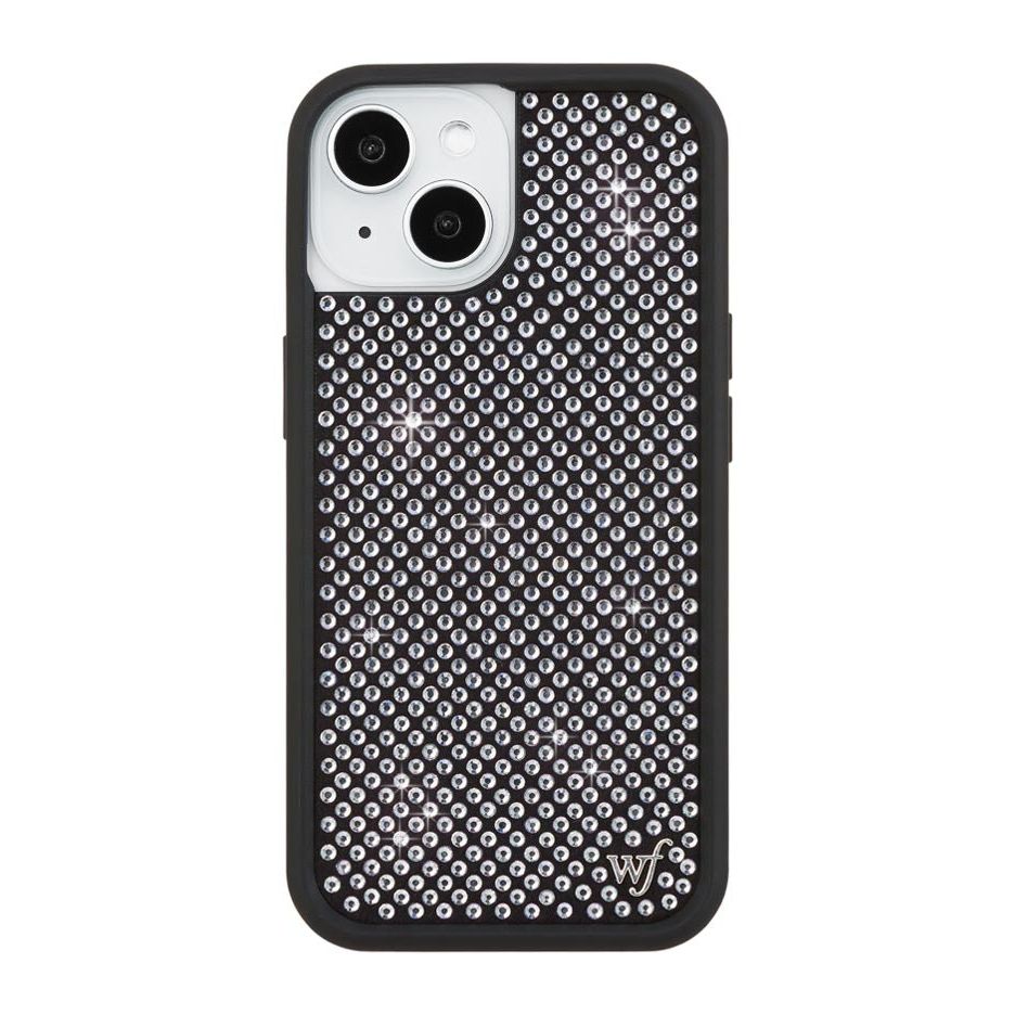 Rhinestone iPhone Case | White