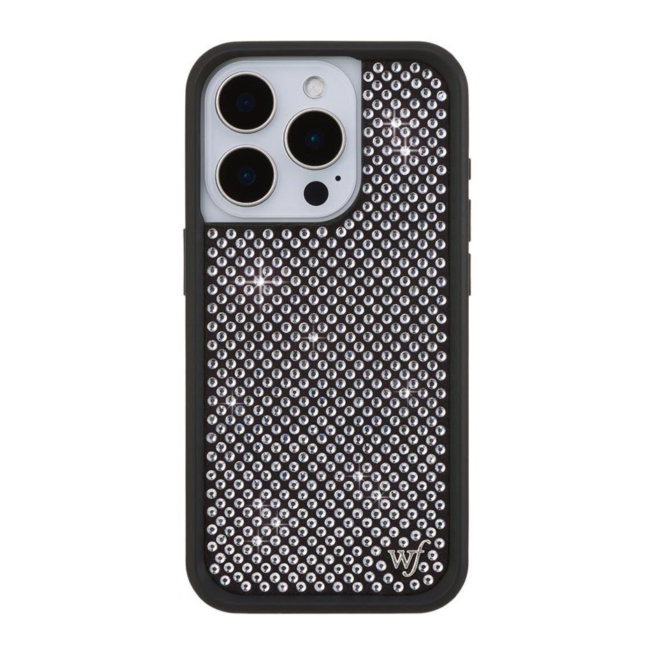 Rhinestone iPhone Case | White