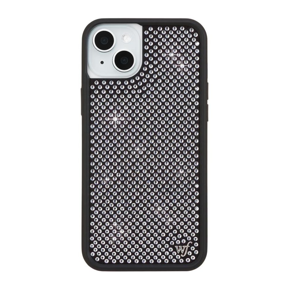 Rhinestone iPhone Case | White