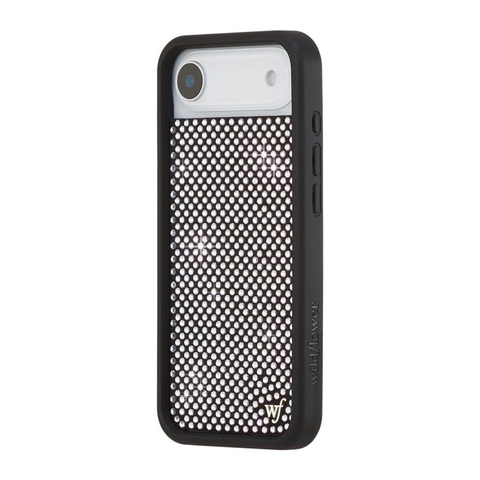 Rhinestone iPhone Case | White