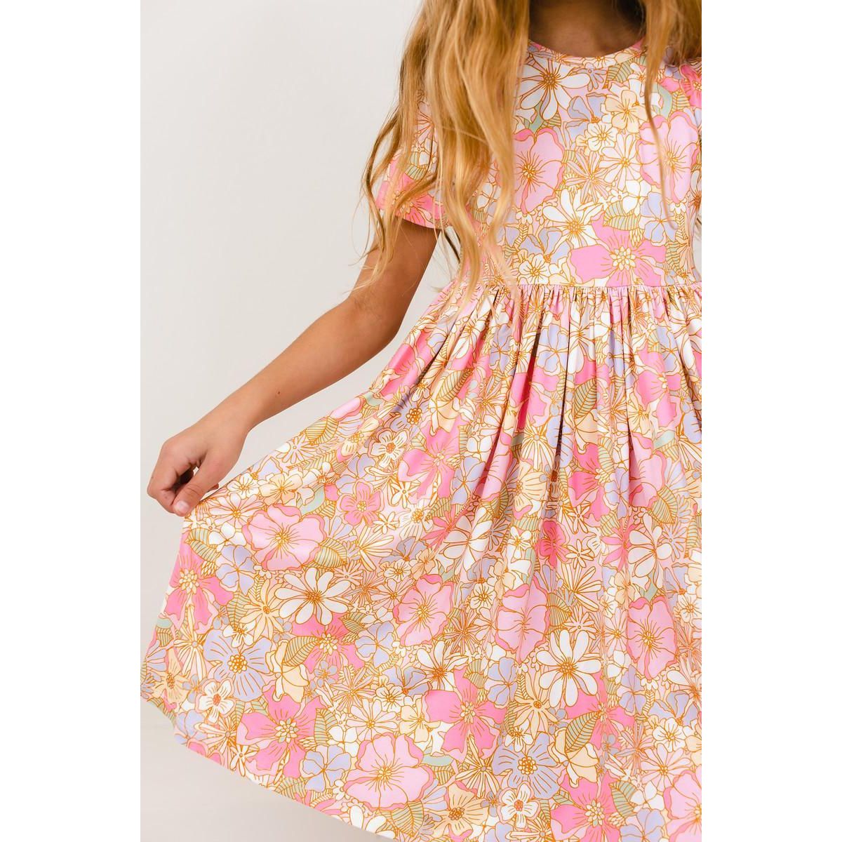 What's Up Buttercup S/S Pocket Twirl Dress