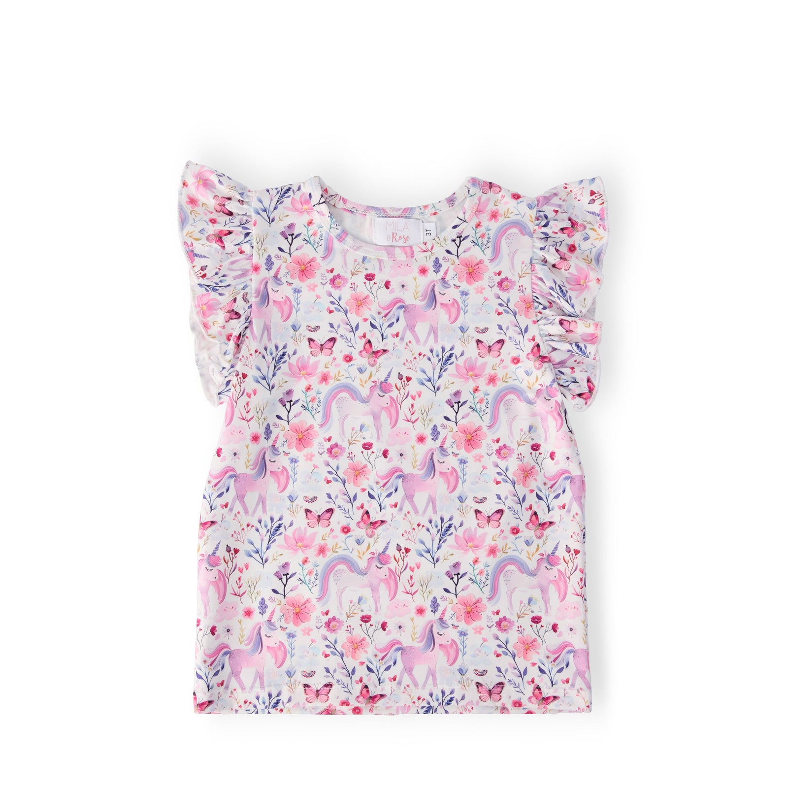 Whimsical Woods S/S Ruffle Tee