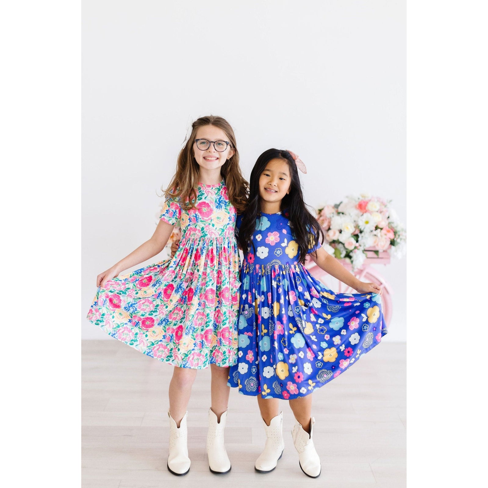 Wildflower Wishes S/S Pocket Twirl Dress