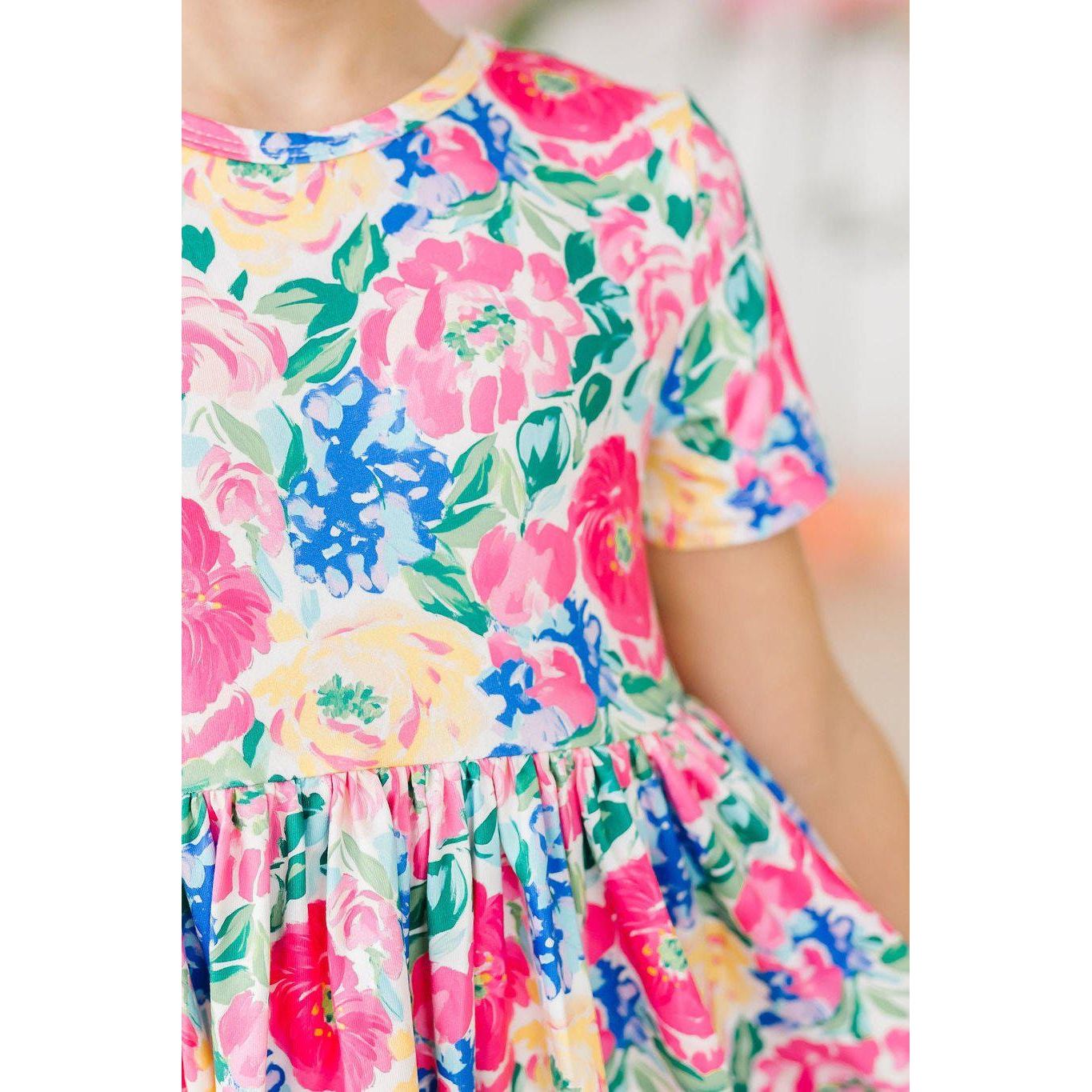 Wildflower Wishes S/S Pocket Twirl Dress